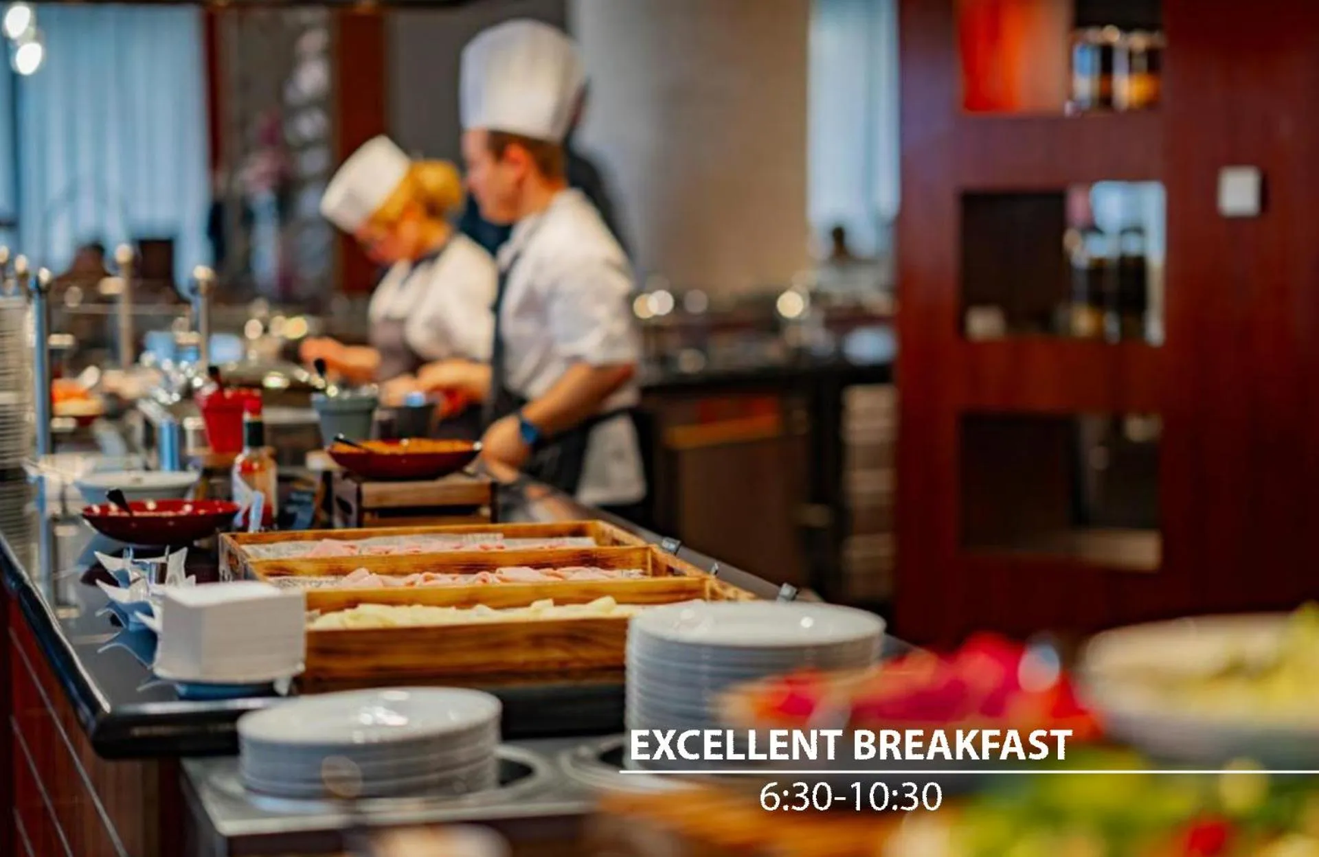 Breakfast in Grand Hotel Prague Towers - Czech Leading Hotels
