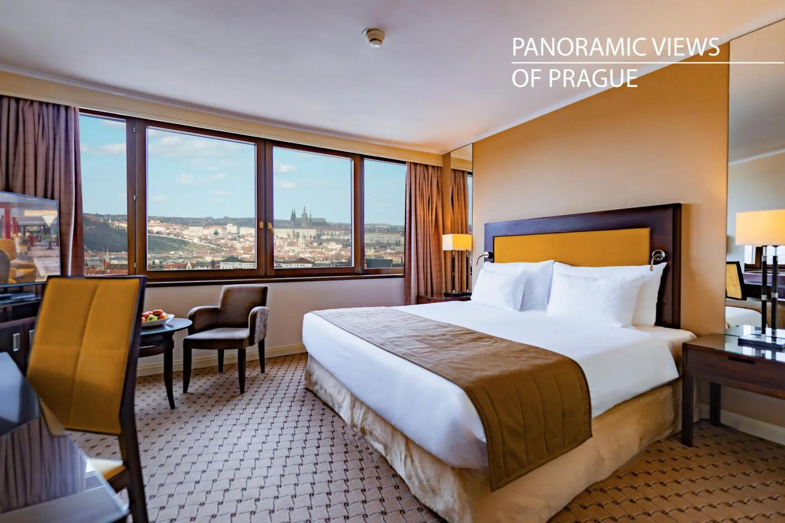 Superior Room with Panoramic City View in Grand Hotel Prague Towers - Czech Leading Hotels Superior Room with Panoramic City View in Grand Hotel Prague Towers - Czech Leading Hotels
