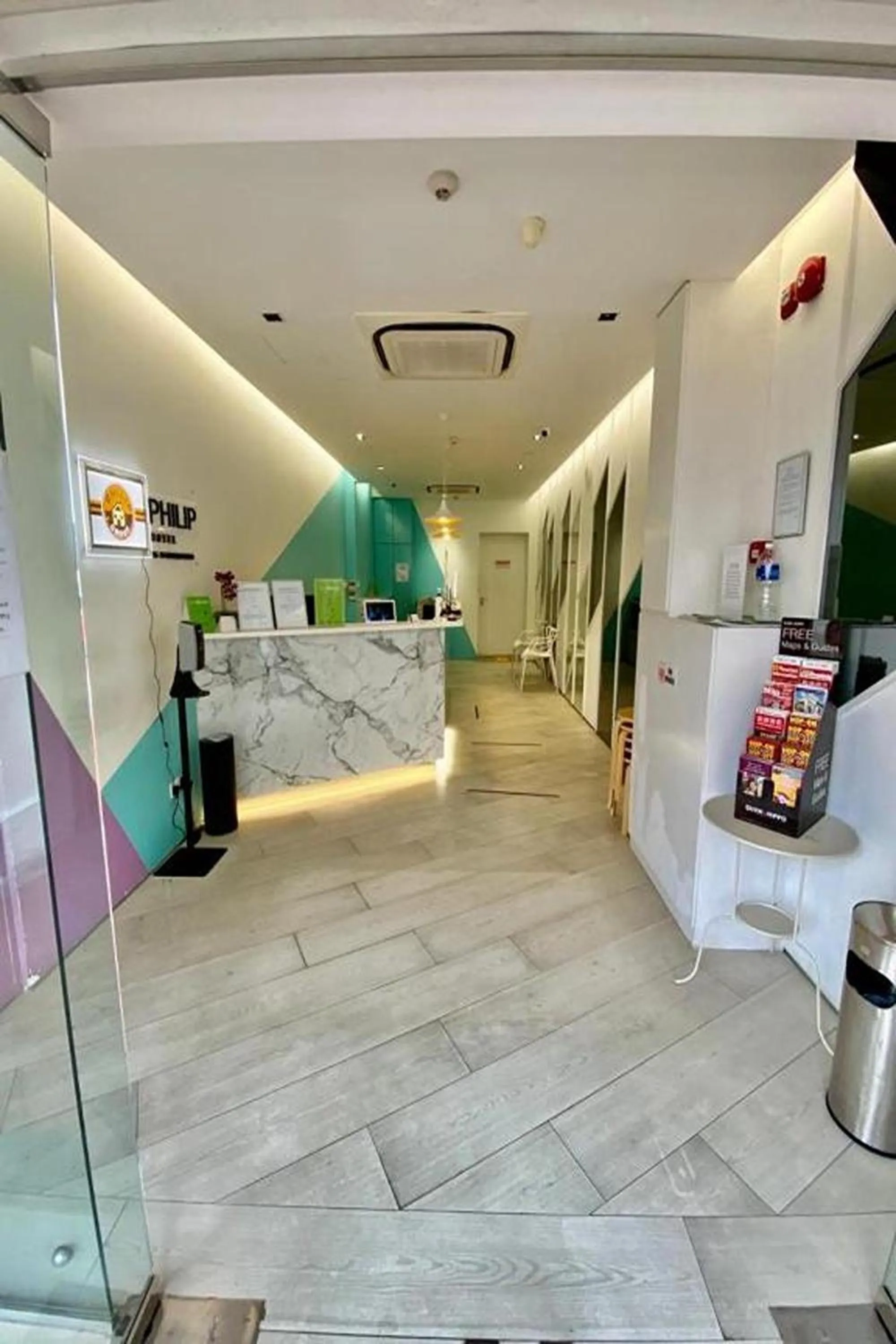 Lobby or reception in Philip Hotel