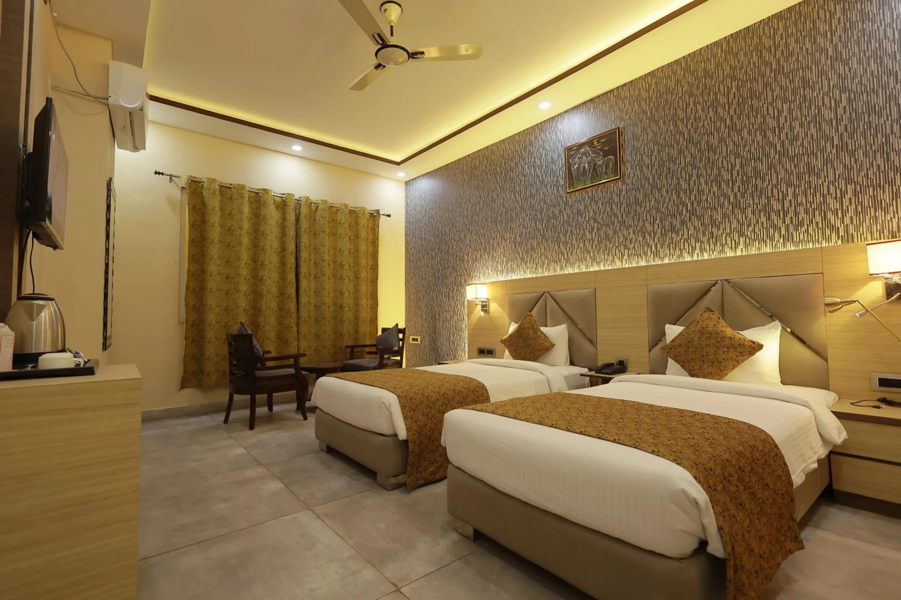 Photo of the whole room, Bed in THE BODHI PALACE RESORT