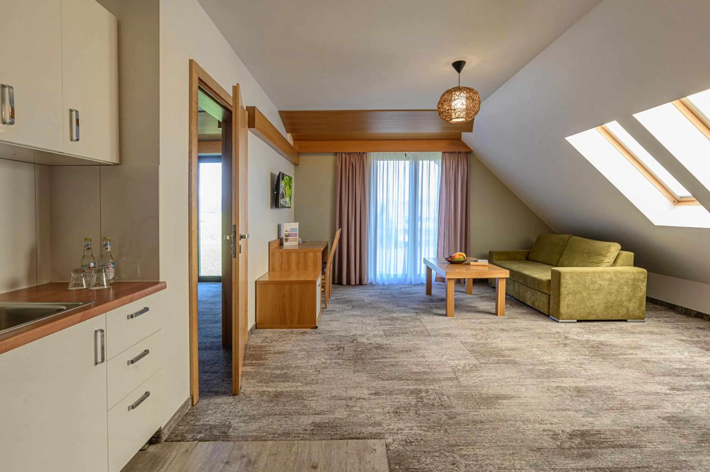 Kitchen or kitchenette in Hotel Bachledówka