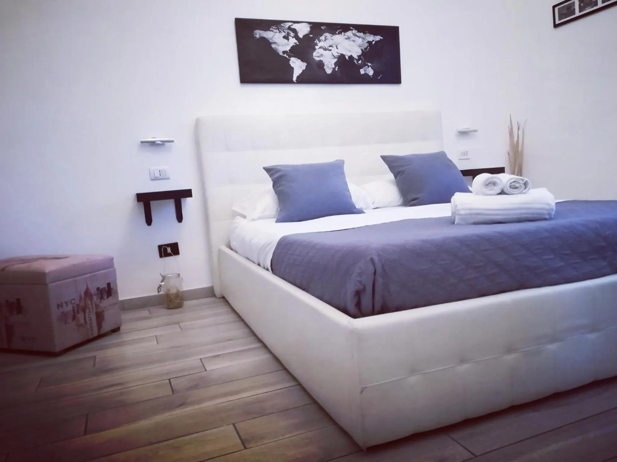 Bed in Lazy Gio Guest House