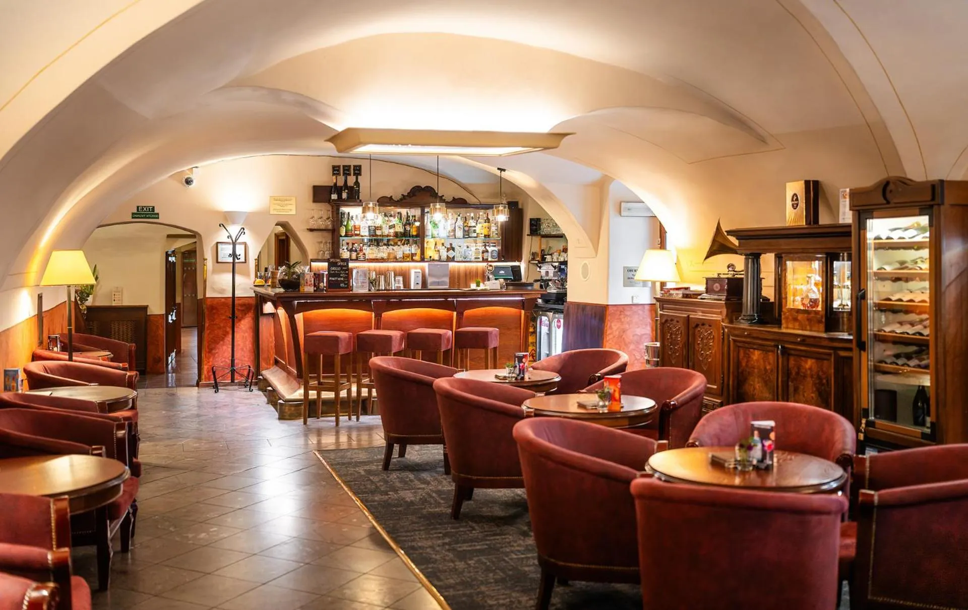 Lounge or bar in Hotel Elite Prague