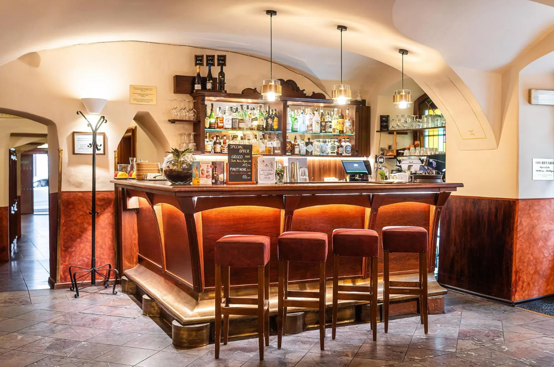 Lounge or bar in Hotel Elite Prague