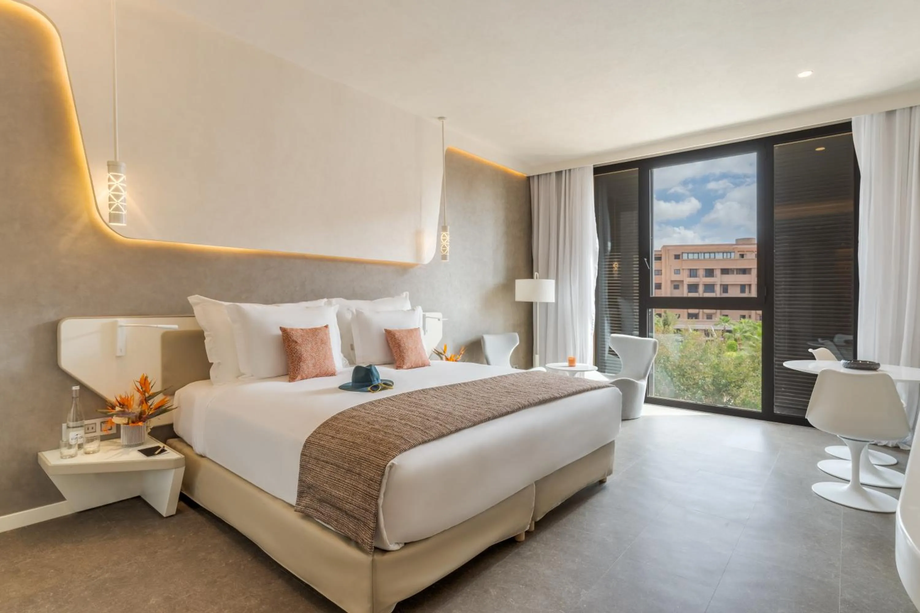 Bedroom, Bed in Pestana CR7 Marrakech