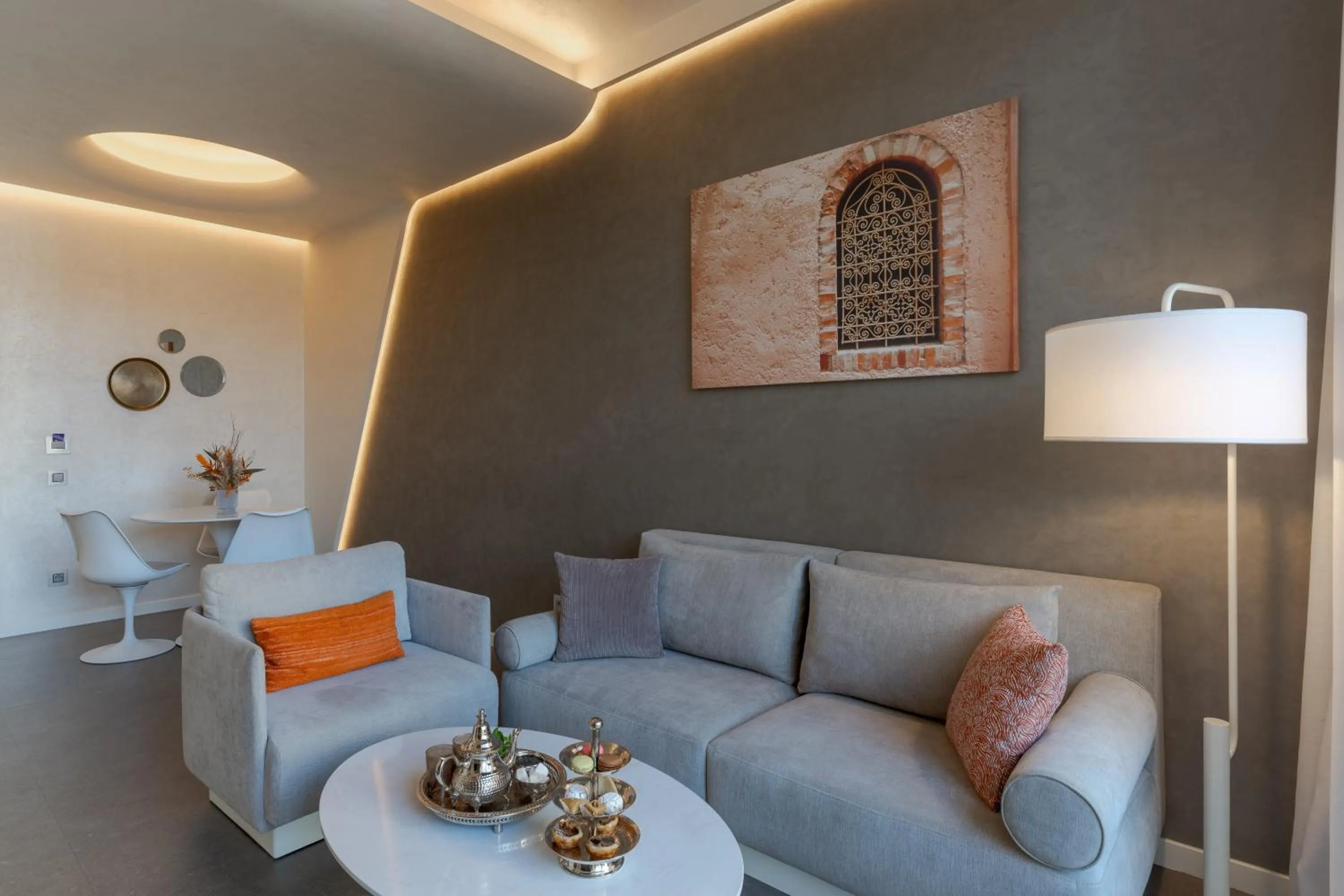 Living room in Pestana CR7 Marrakech