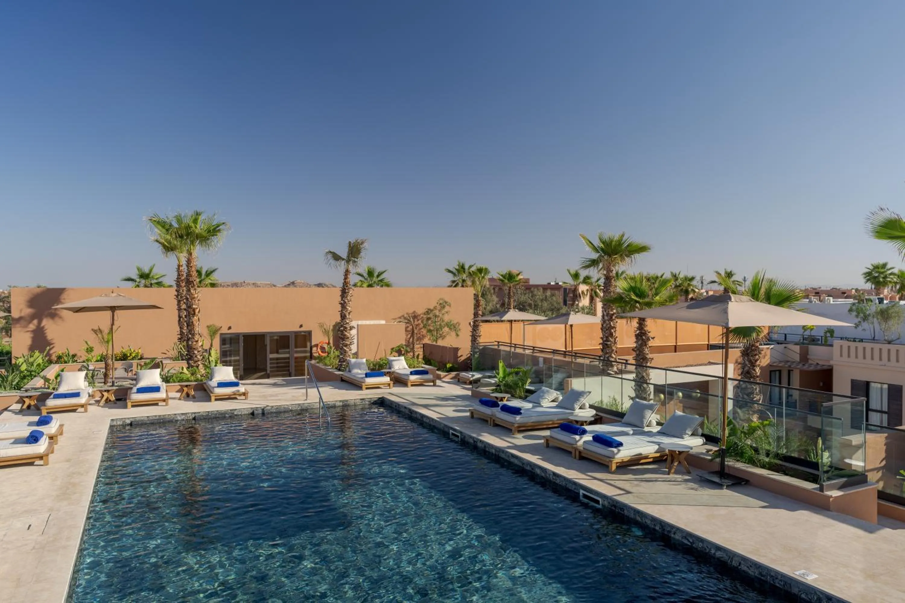 Swimming pool in Pestana CR7 Marrakech