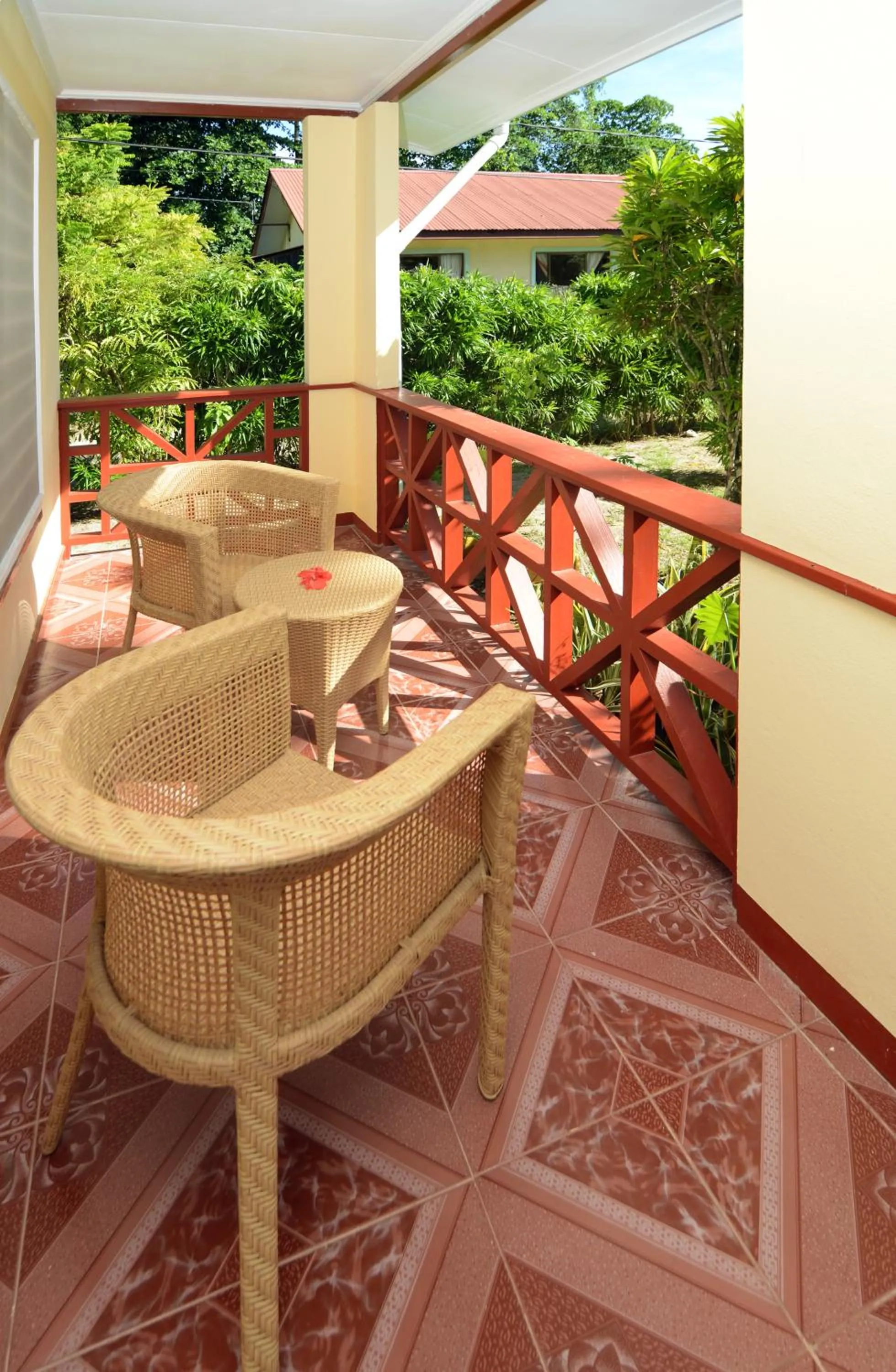 Patio in Le Relax Self Catering Apartment