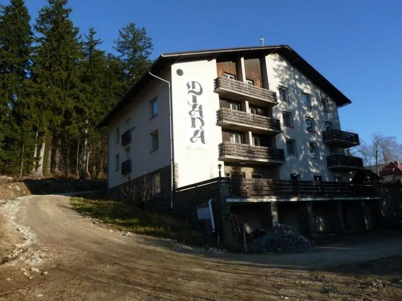 Facade/entrance in Penzion Diana