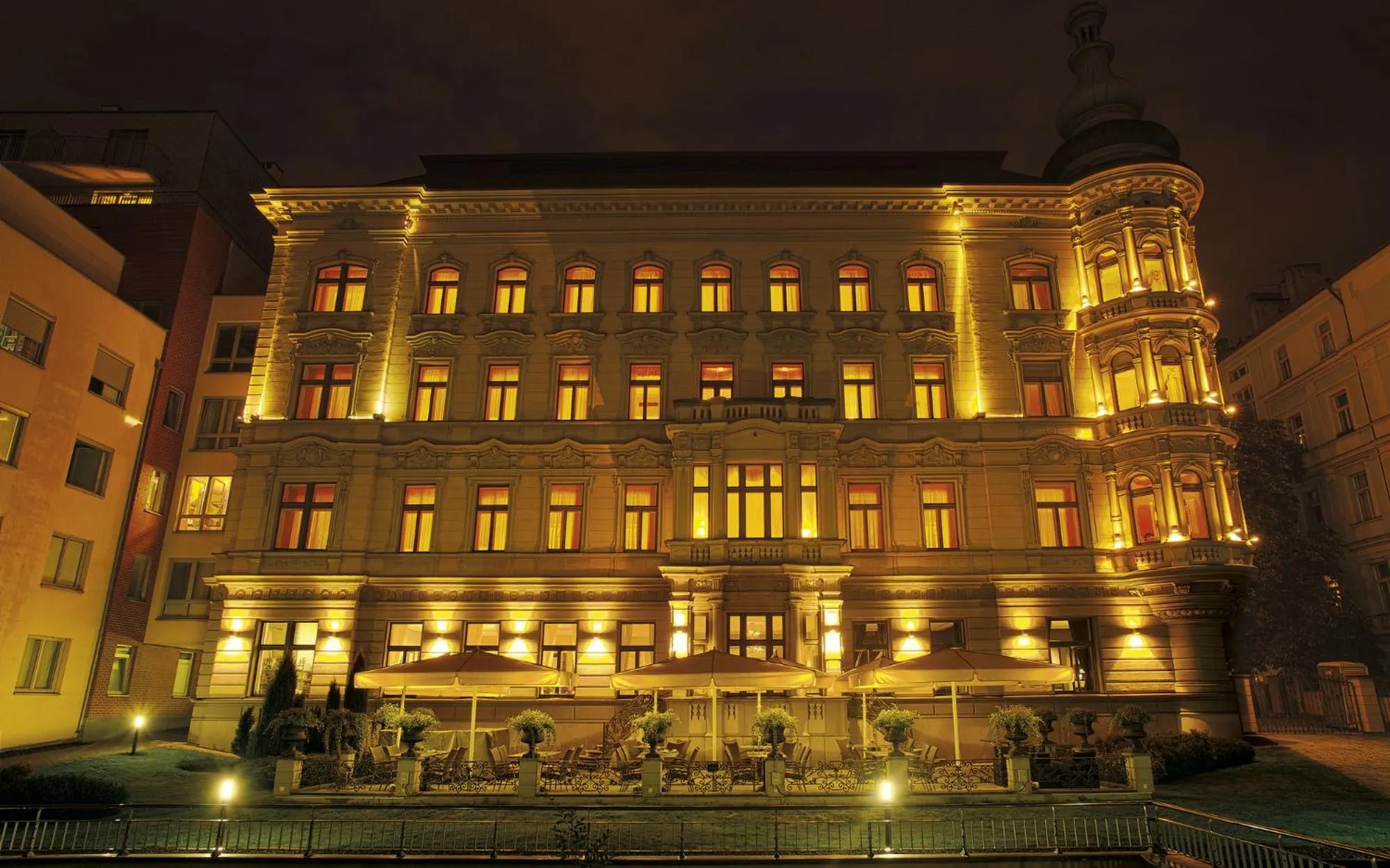 Property building in Le Palais Art Hotel Prague