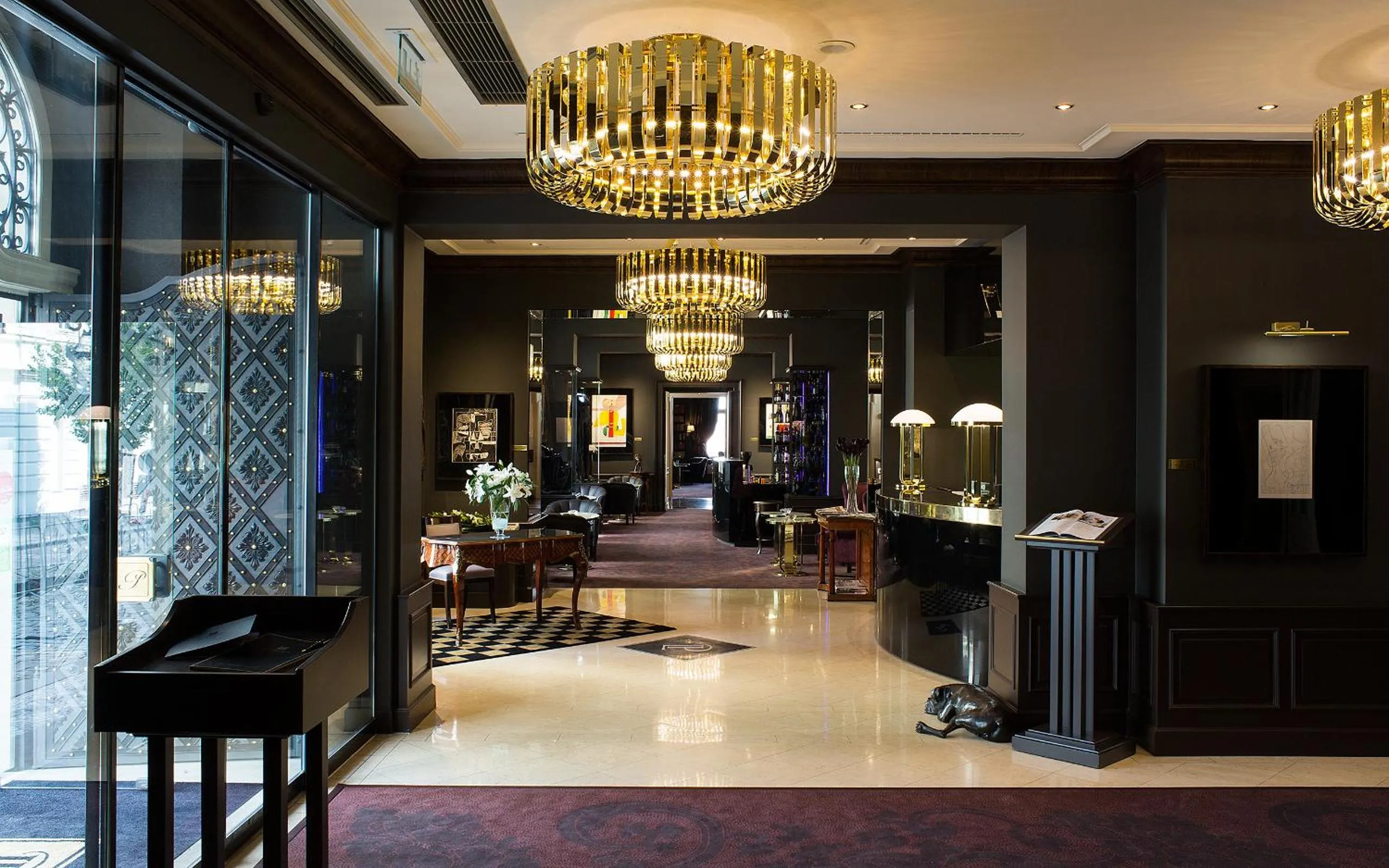 Lobby or reception in Le Palais Art Hotel Prague