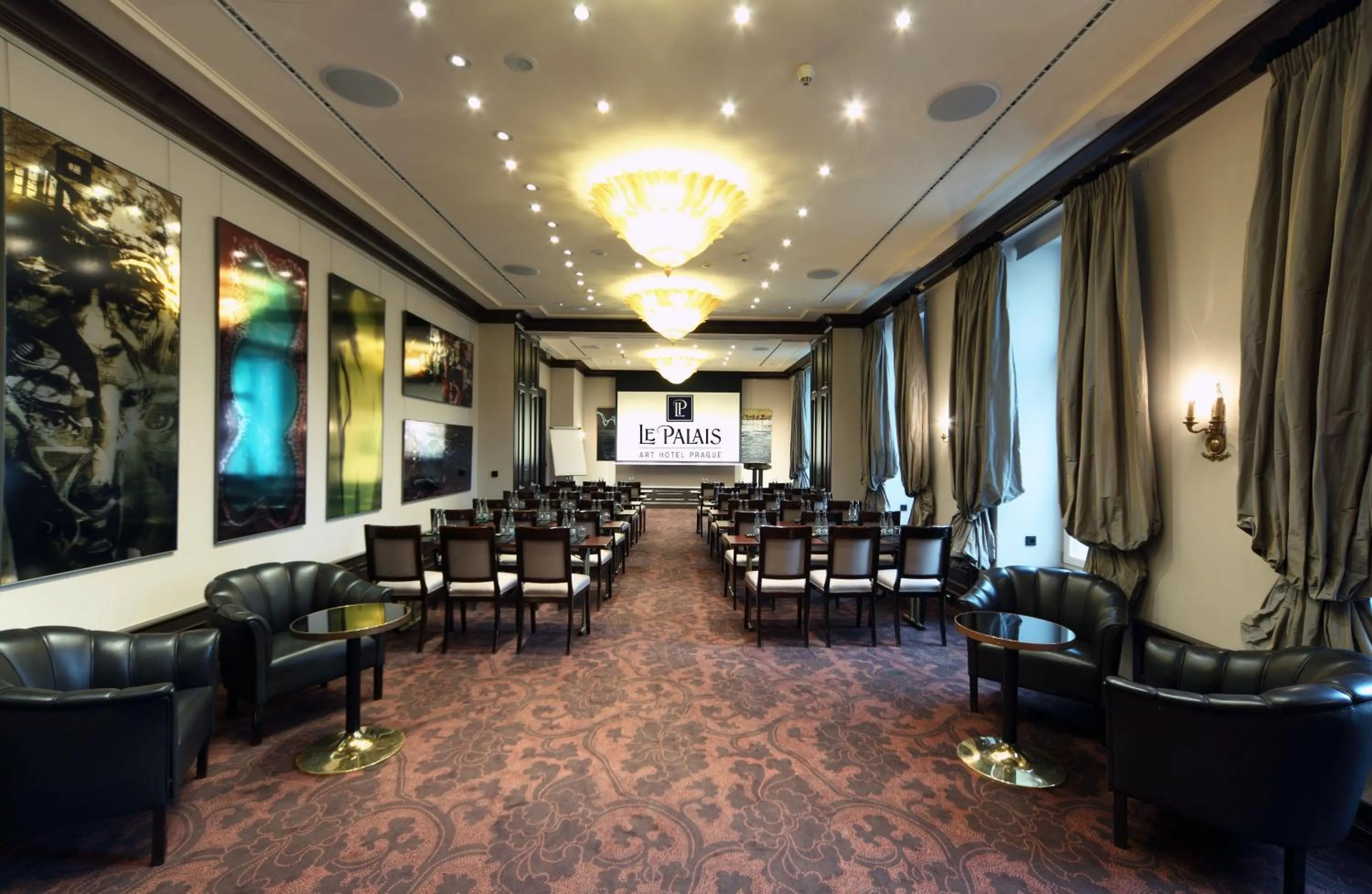 Meeting/conference room in Le Palais Art Hotel Prague