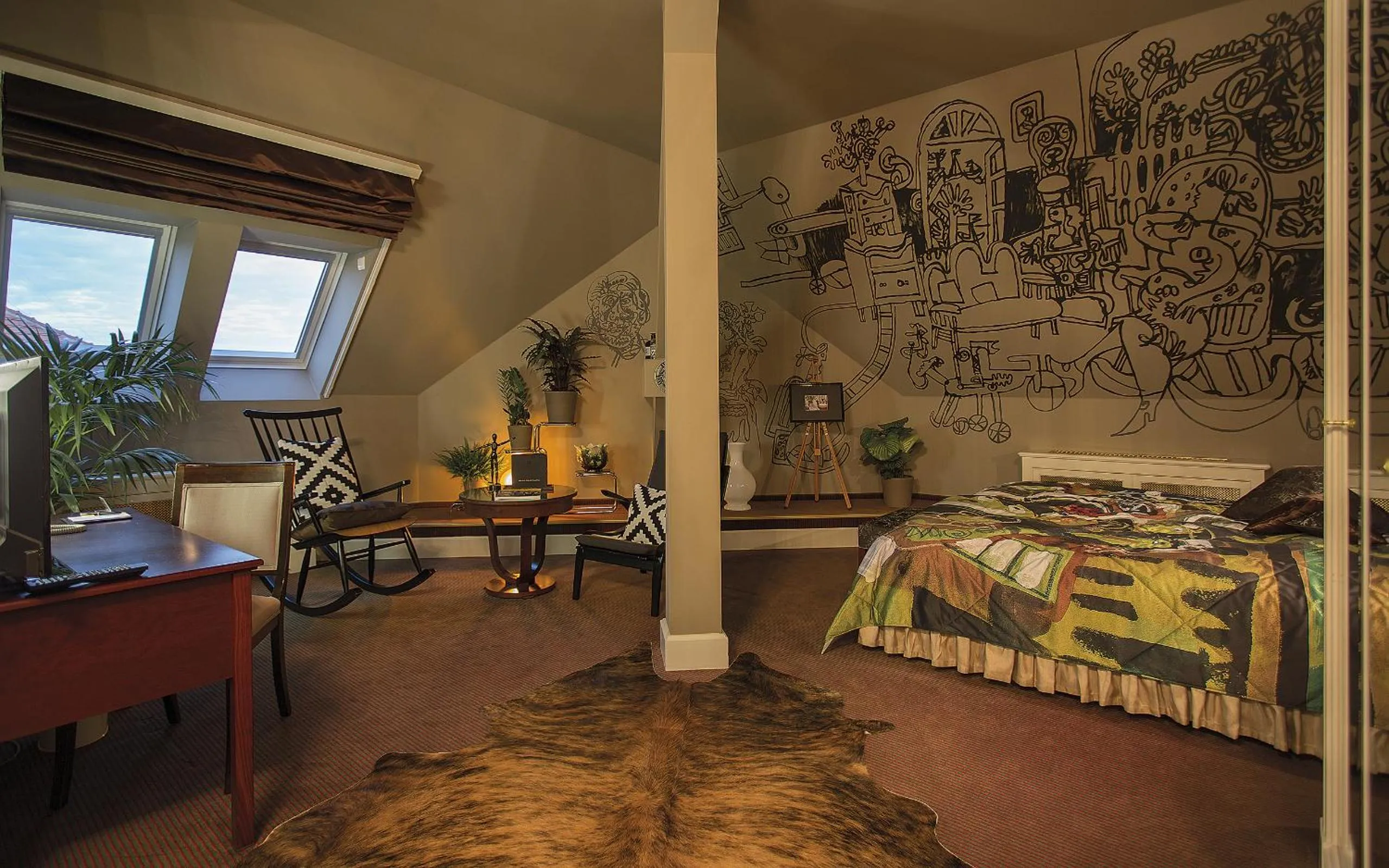 Photo of the whole room, Bed in Le Palais Art Hotel Prague