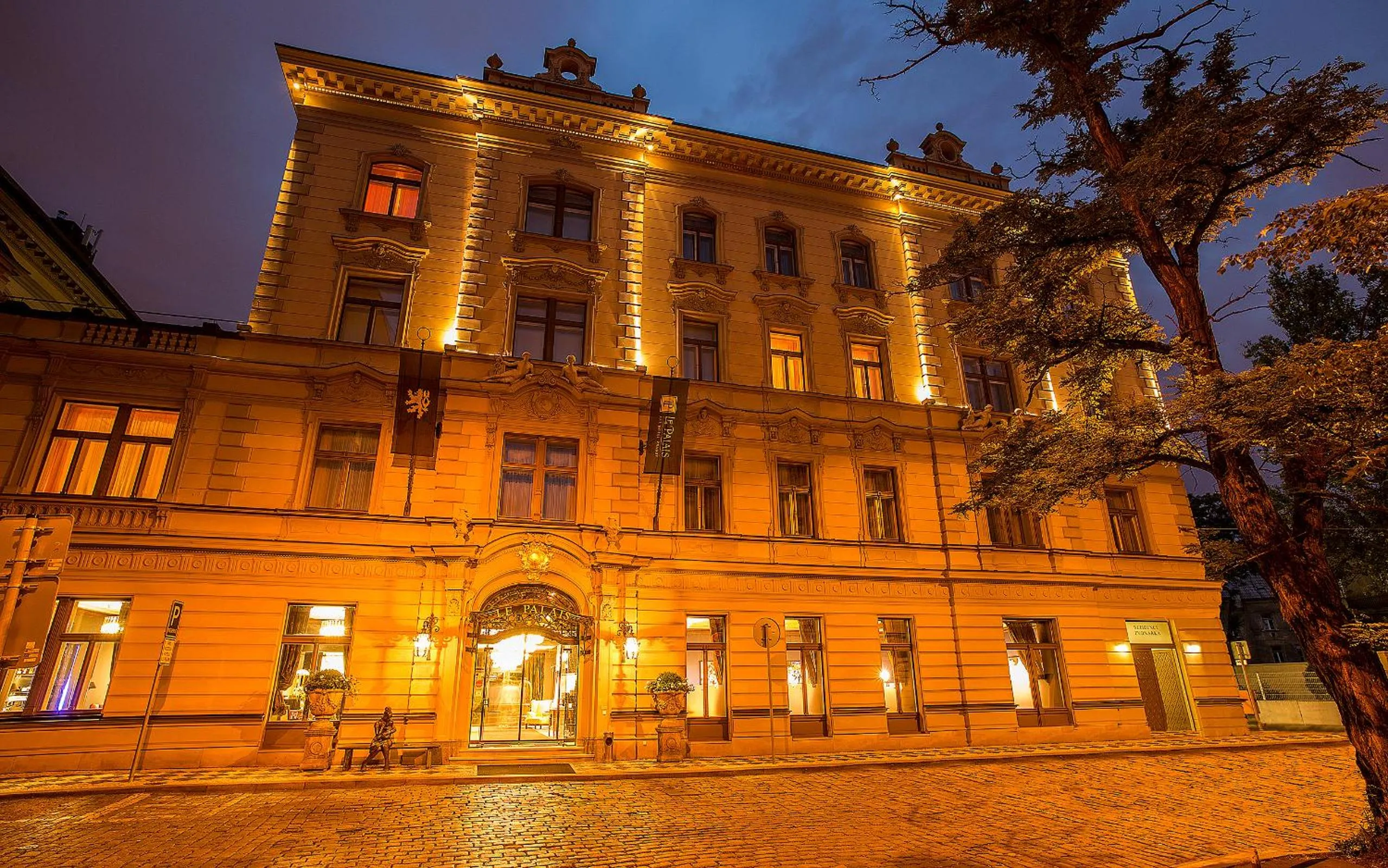 Property building in Le Palais Art Hotel Prague