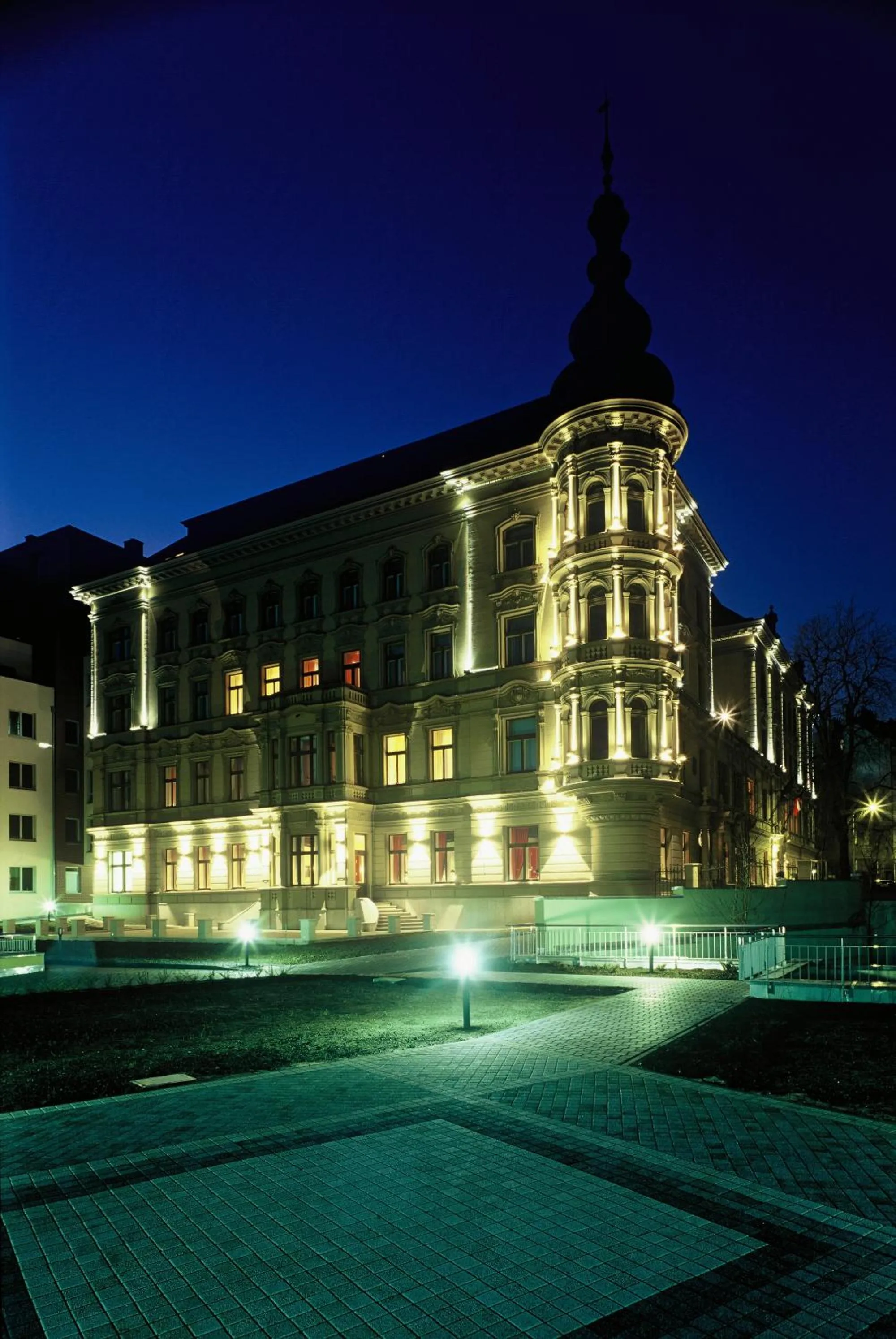 Property building in Le Palais Art Hotel Prague
