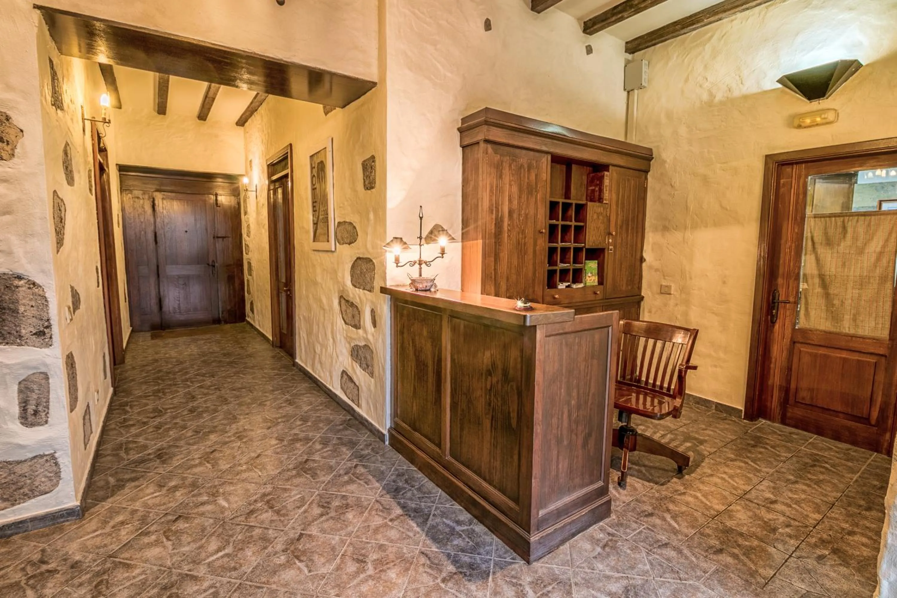 Lobby or reception in Hotel Rural LIVVO Maipez