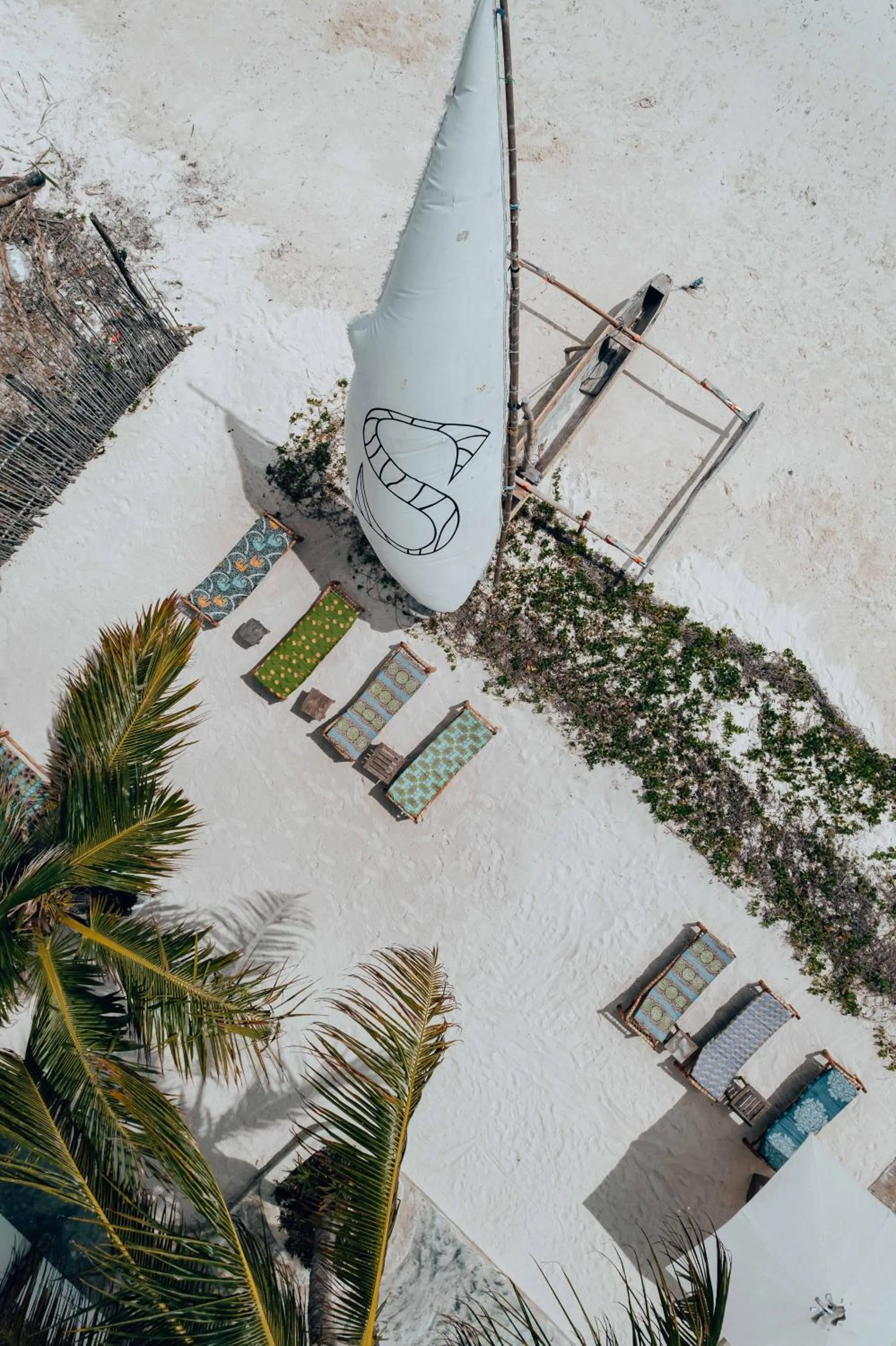 Natural landscape in Sahari Zanzibar