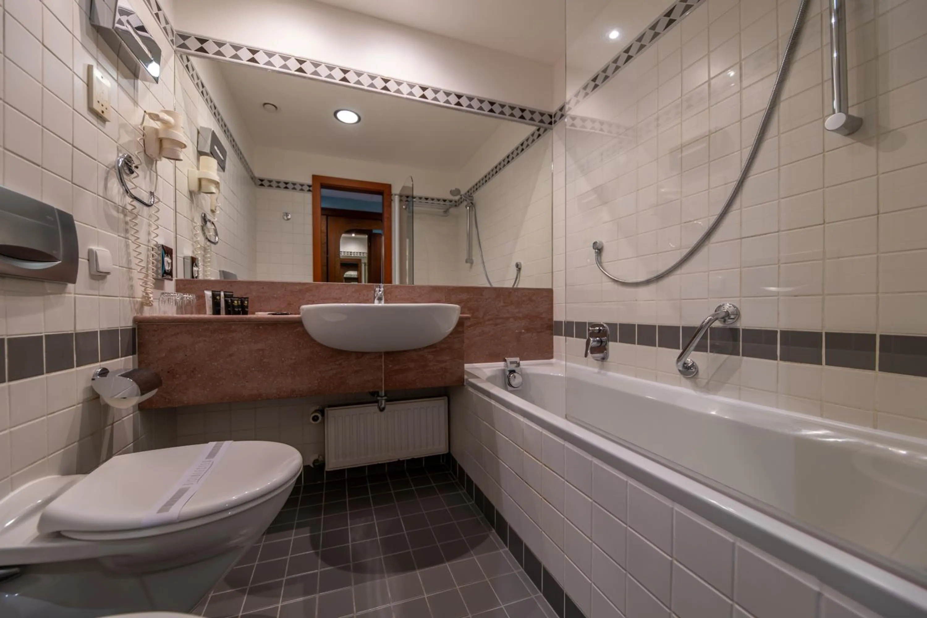 Bathroom in Hotel Kinsky Fountain