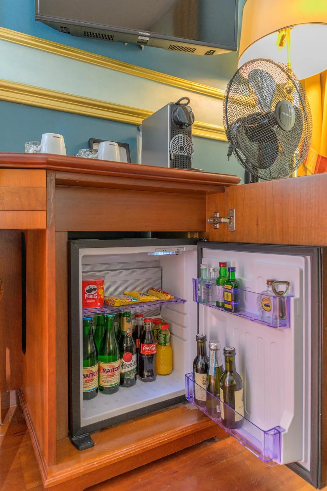 oven in Hotel Kinsky Fountain