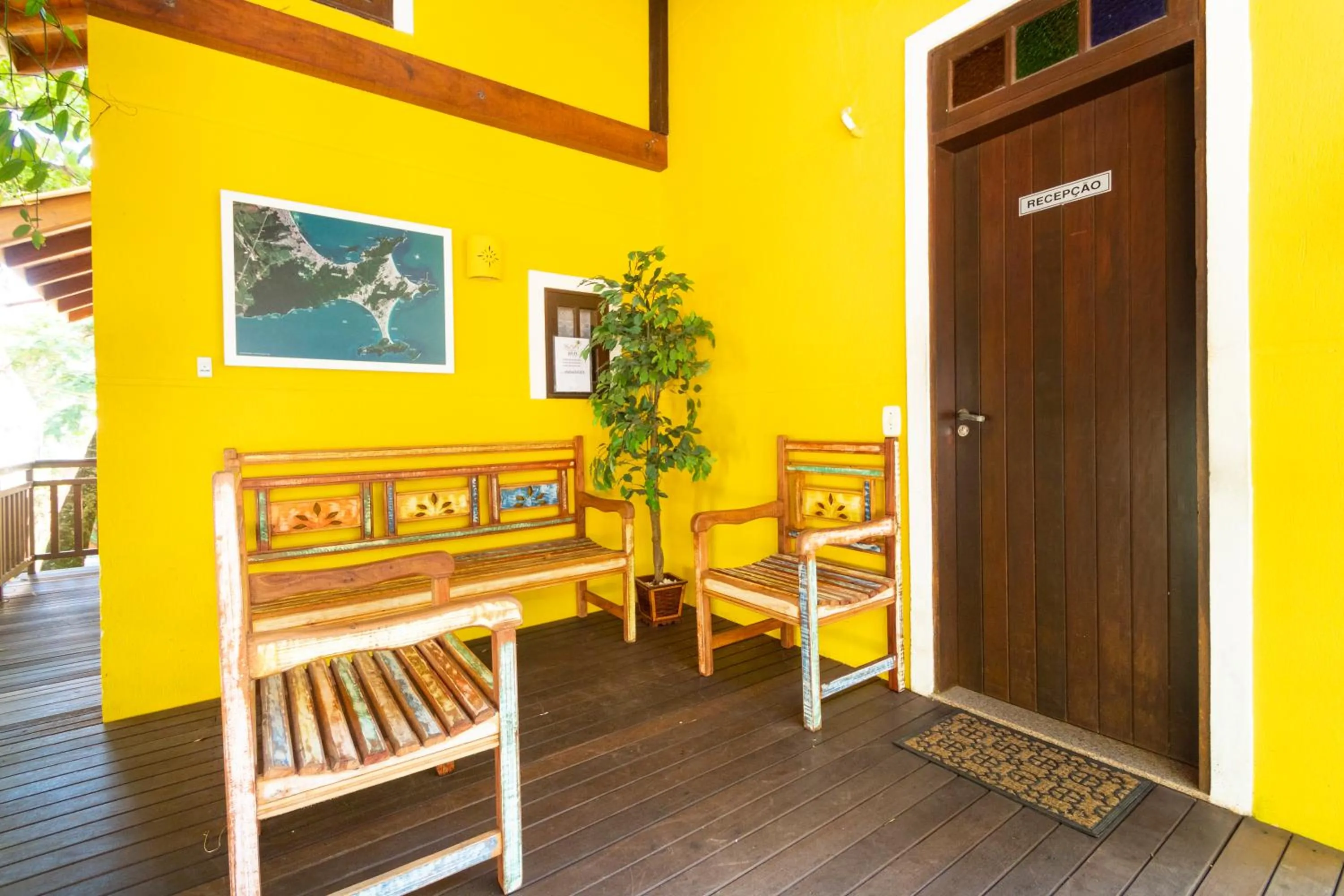 Lobby or reception in Dubai Bungalows Bombinhas