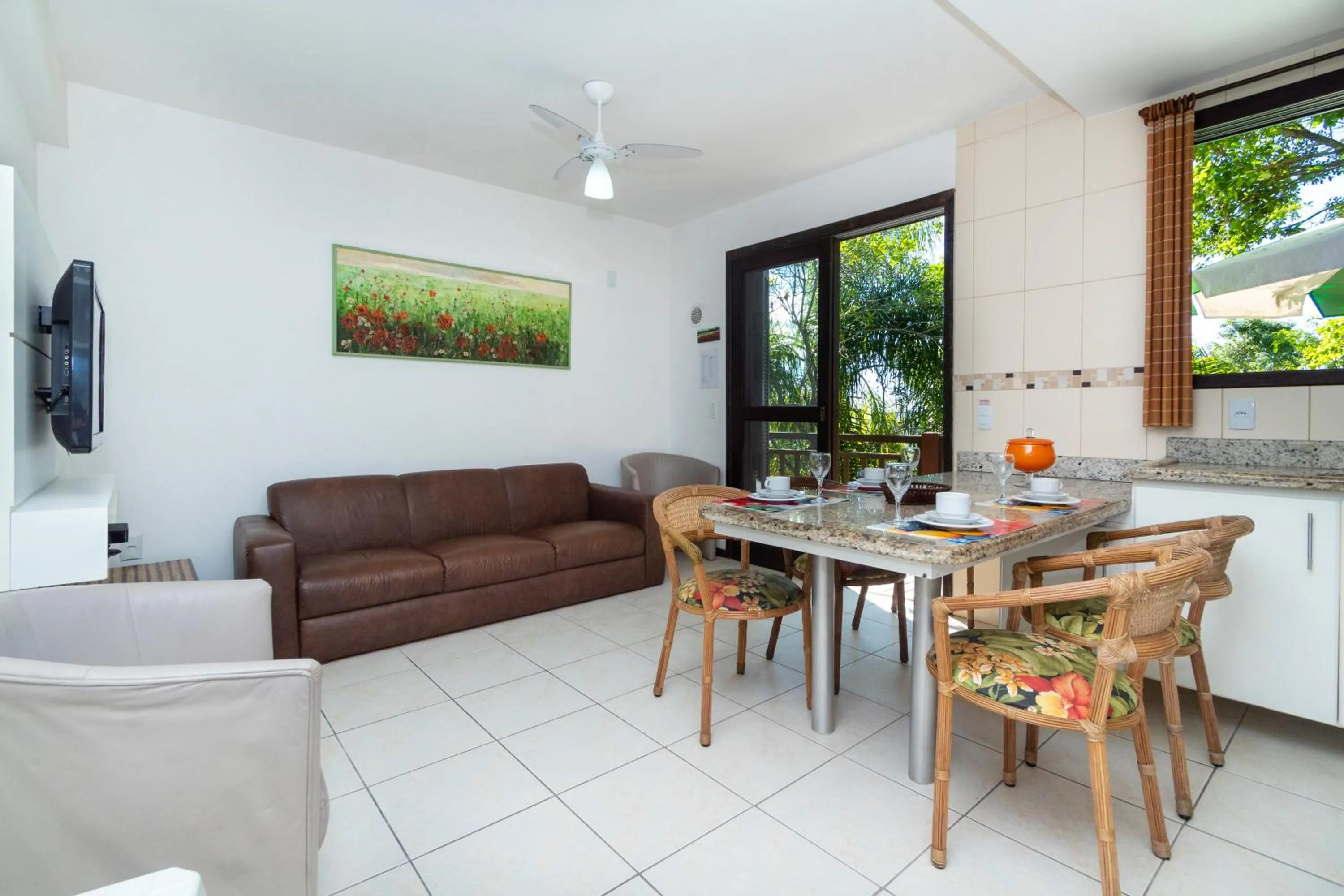 Living room in Dubai Bungalows Bombinhas