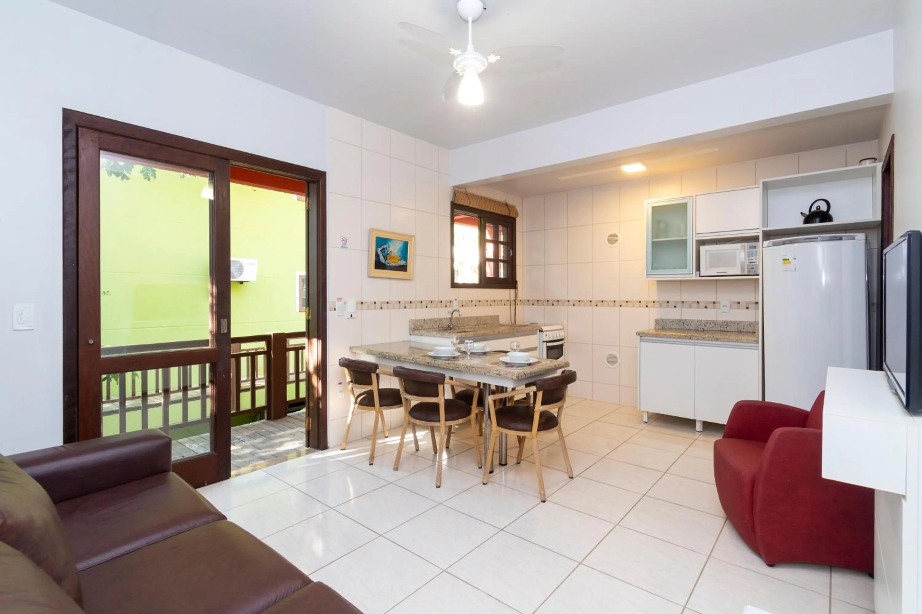 Living room in Dubai Bungalows Bombinhas