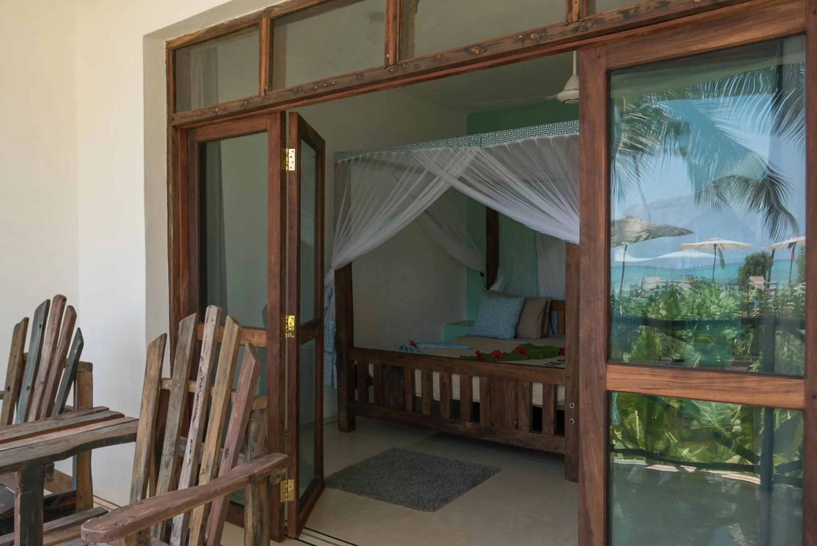 Bed in Reef & Beach Resort - Spa Jambiani