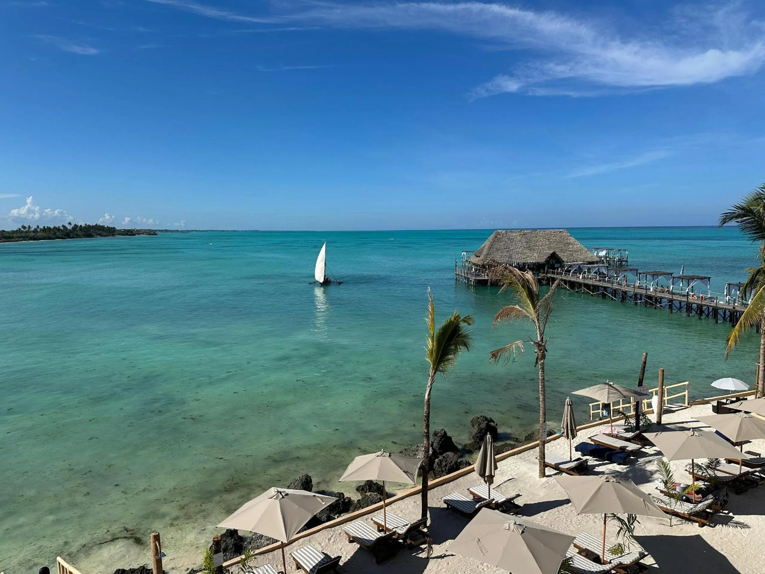 Sea view in Reef & Beach Resort - Spa Jambiani