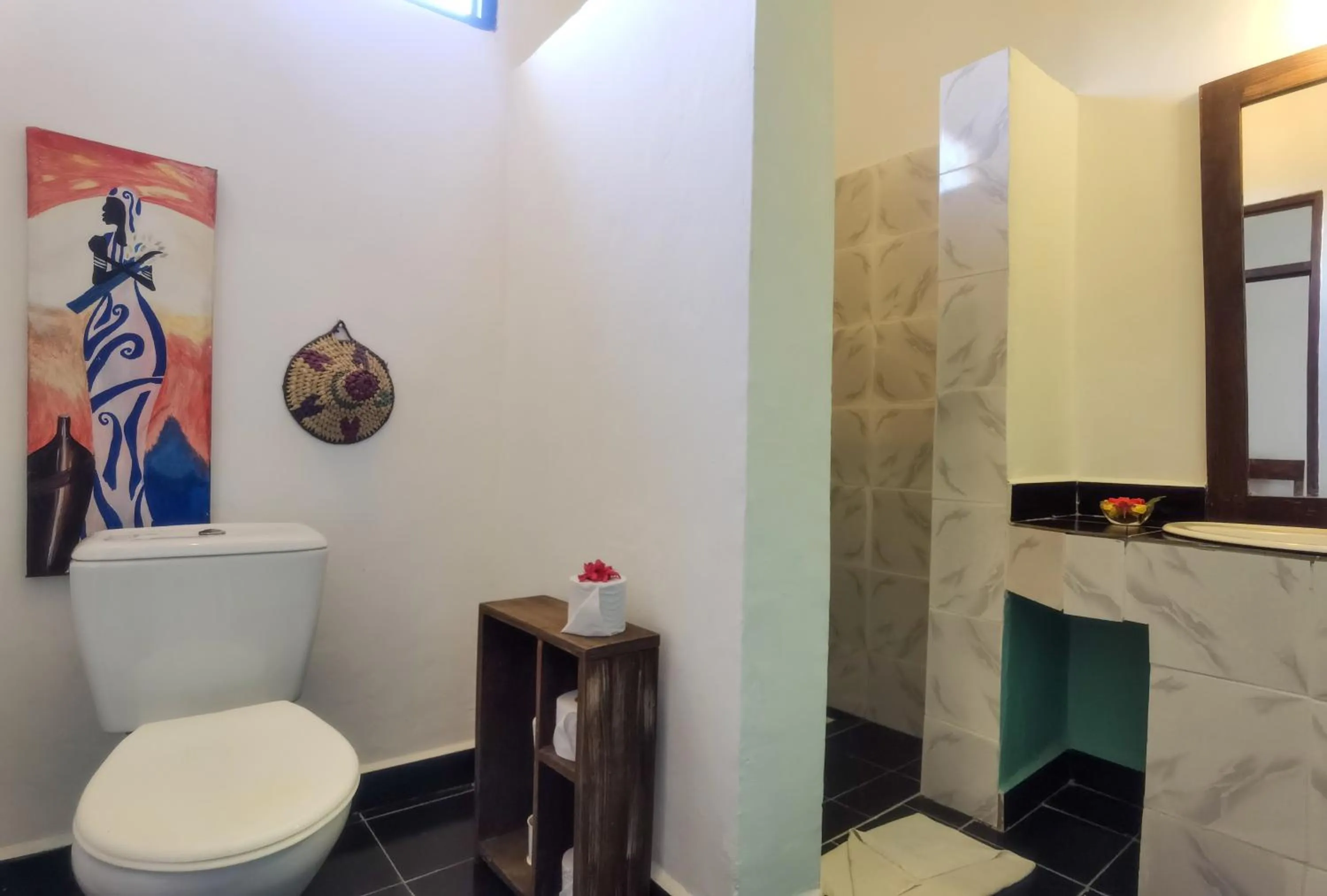Toilet in Reef & Beach Resort - Spa Jambiani