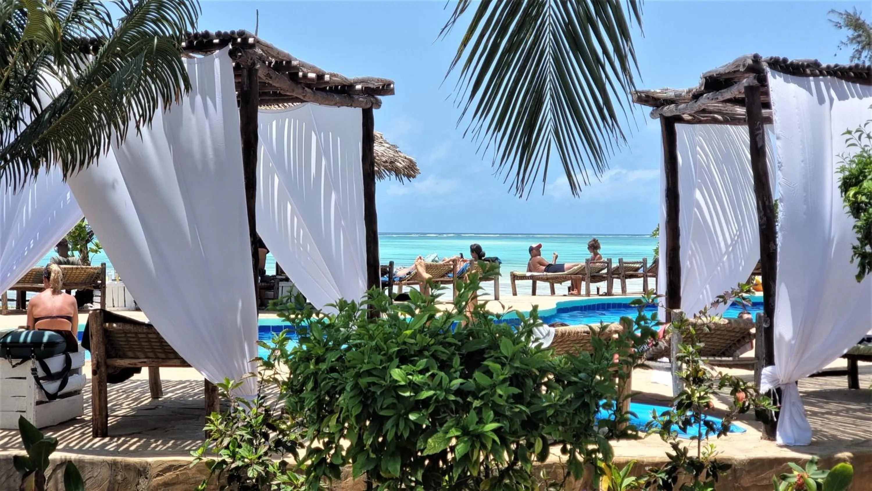 Pool view in Reef & Beach Resort - Spa Jambiani