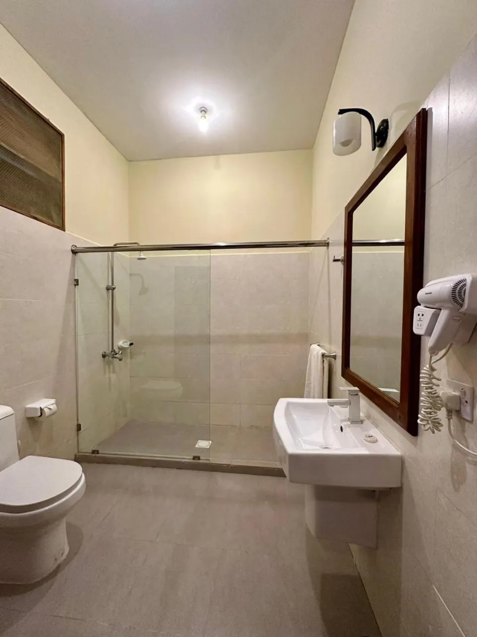 Shower in Sunset Kendwa Beach Hotel