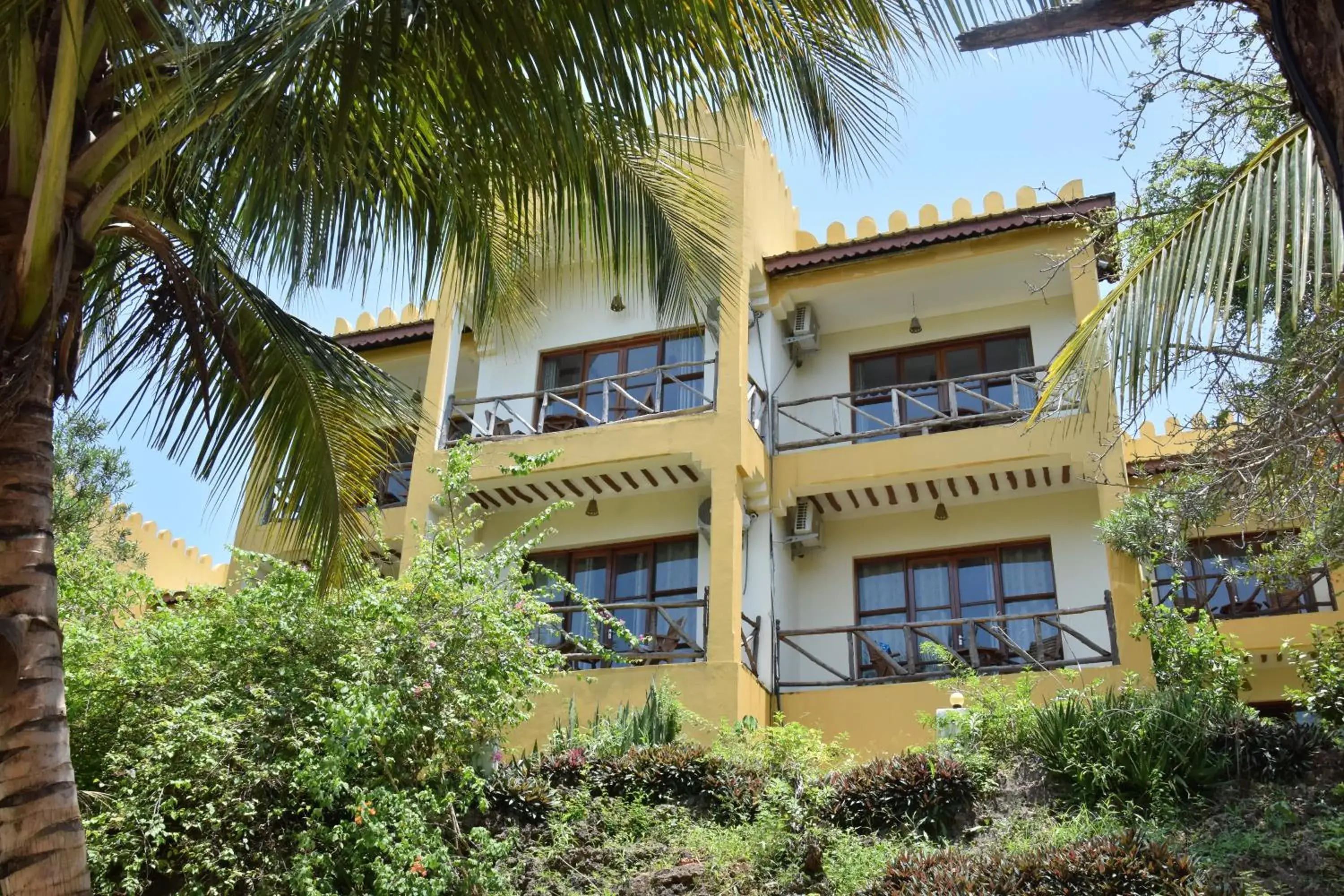 Double or Twin Room with Courtyard View in Sunset Kendwa Beach Hotel Double or Twin Room with Courtyard View in Sunset Kendwa Beach Hotel