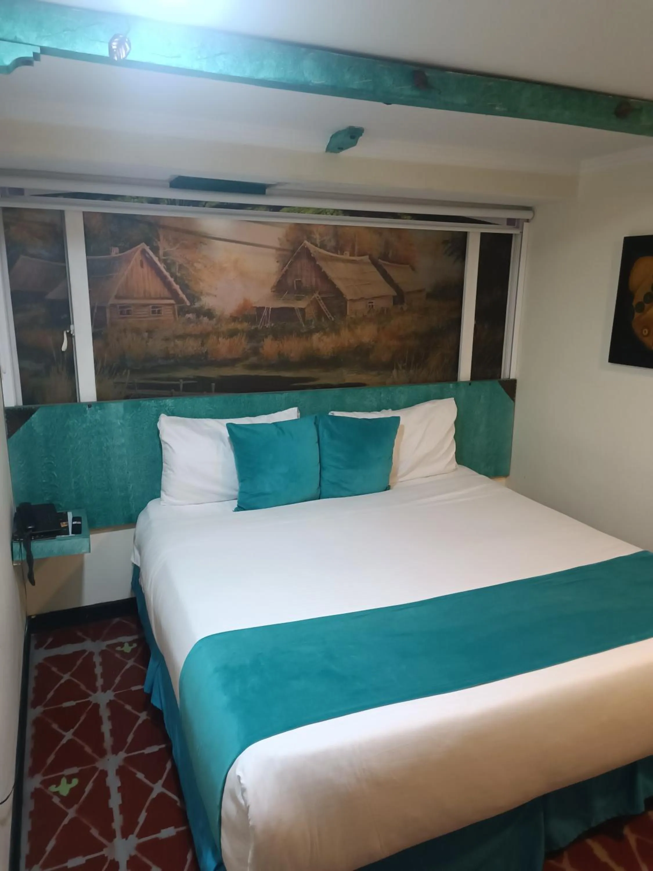 Bed in Hotel Casa Antigua