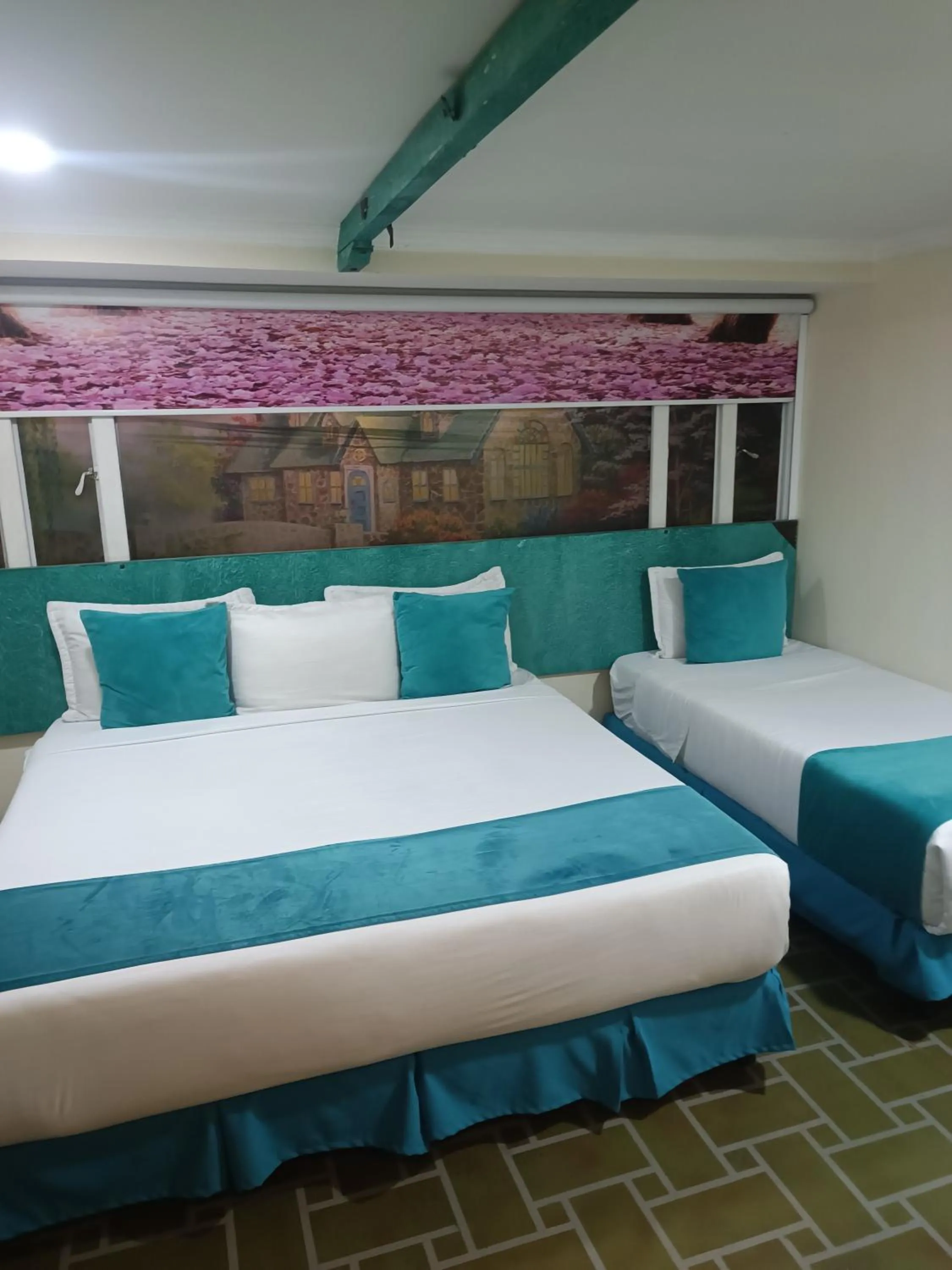 Bed in Hotel Casa Antigua