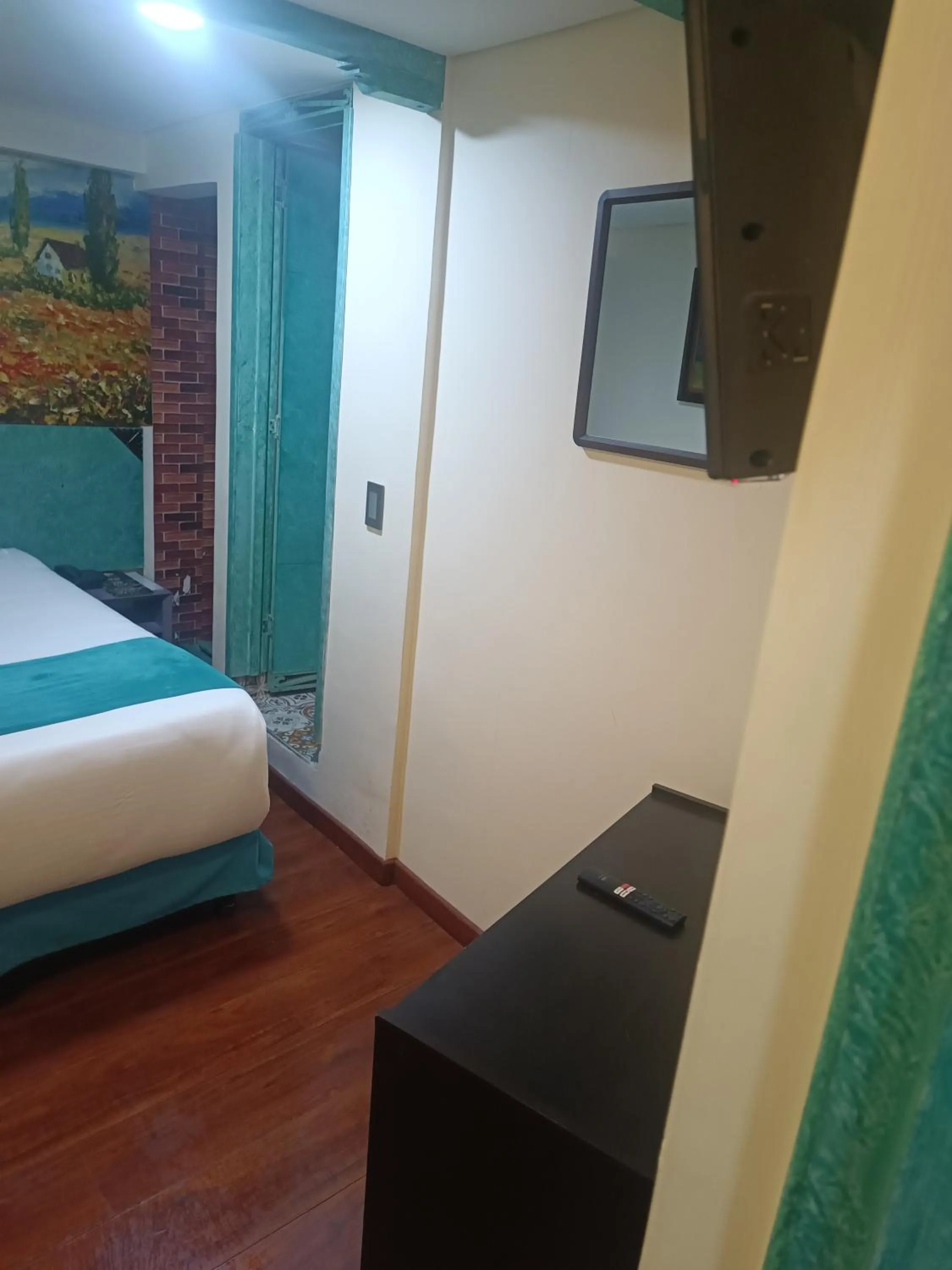 Bed in Hotel Casa Antigua