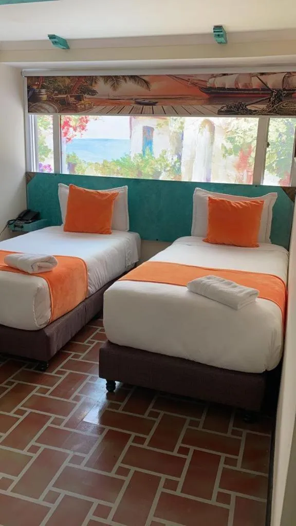 Bed in Hotel Casa Antigua