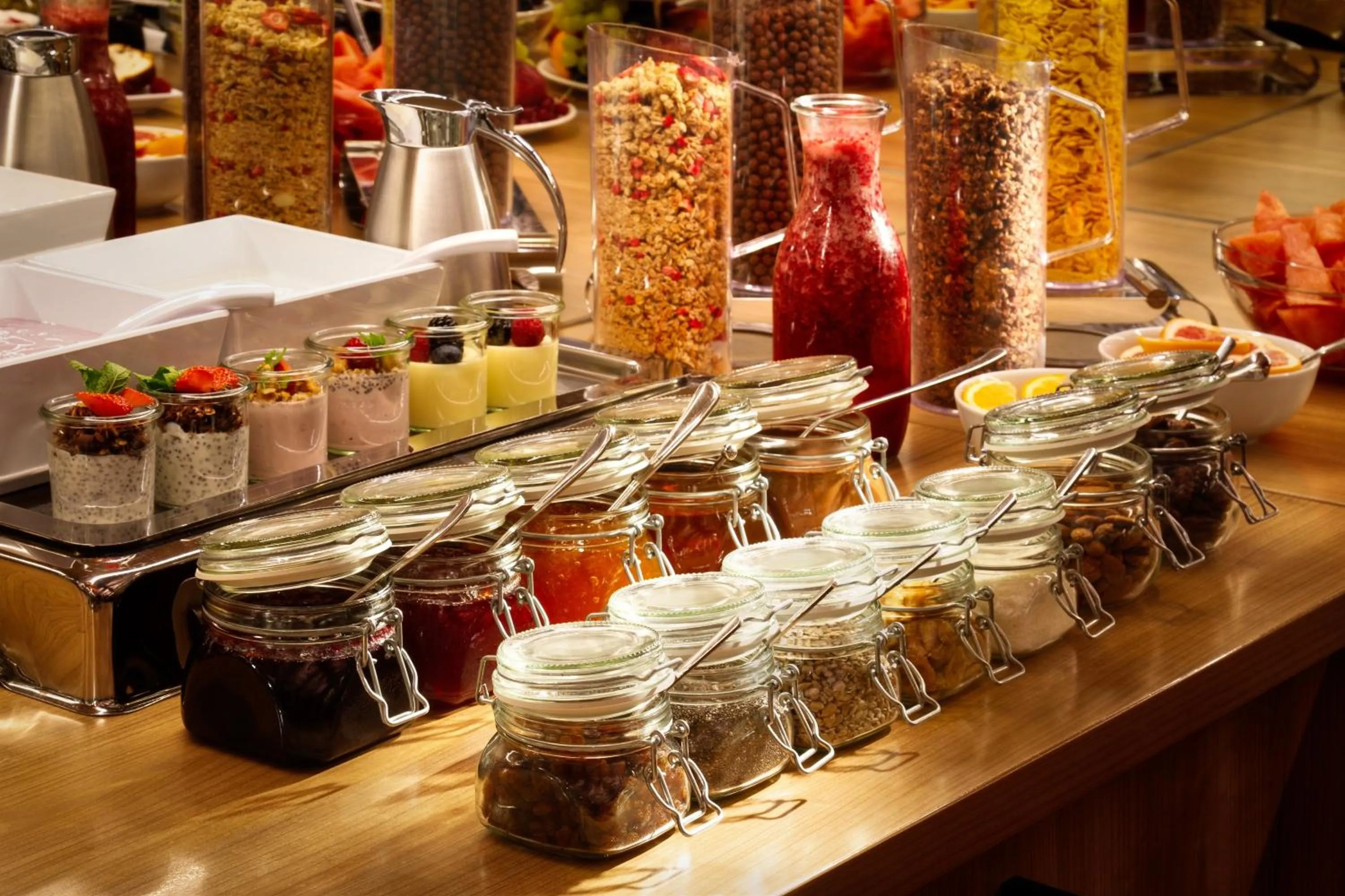 Food and drinks in Hotel Mucha