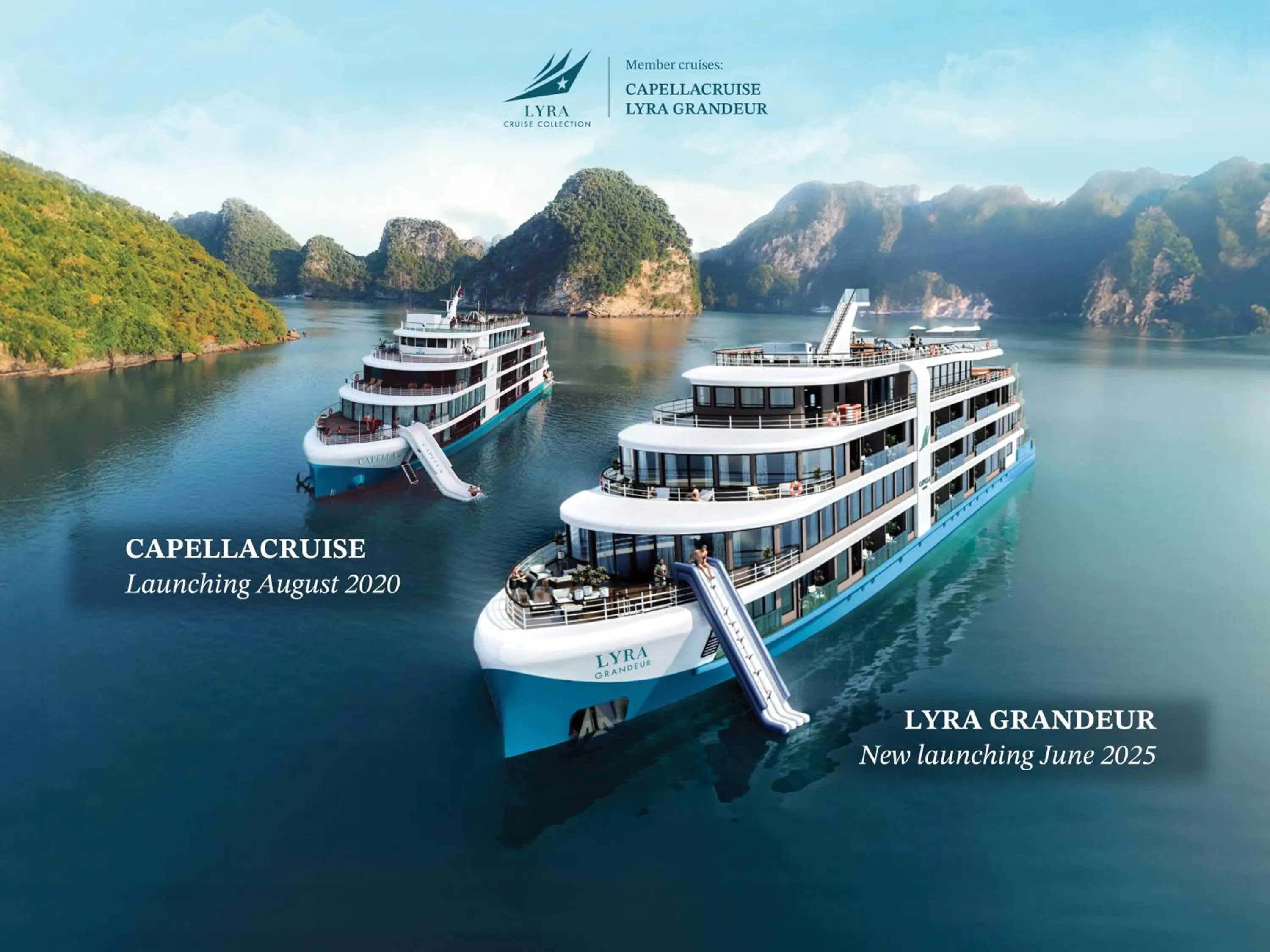 Property building in Halong Capella Cruise - Member of Lyra cruise collection