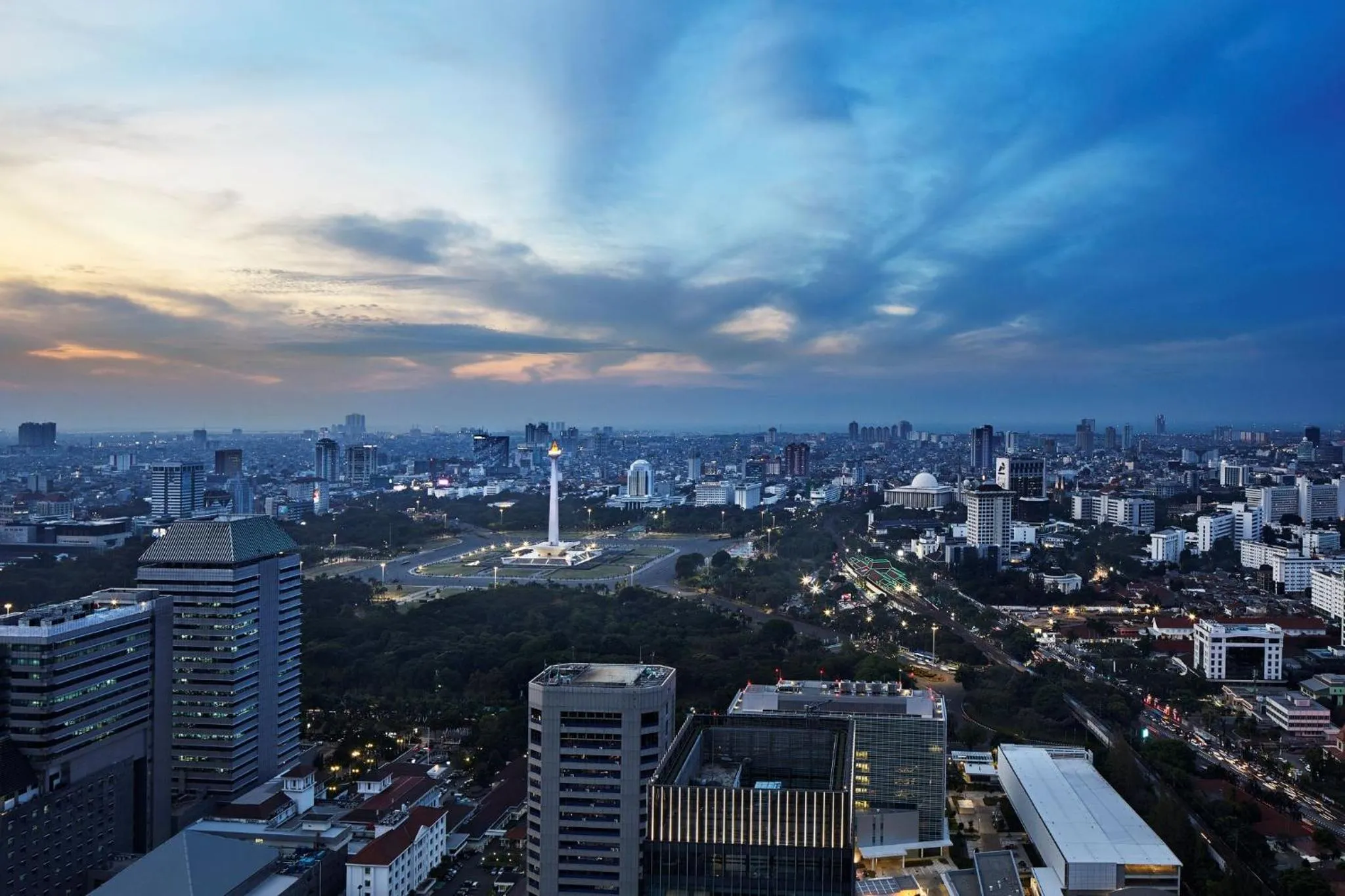 Landmark view in Park Hyatt Jakarta