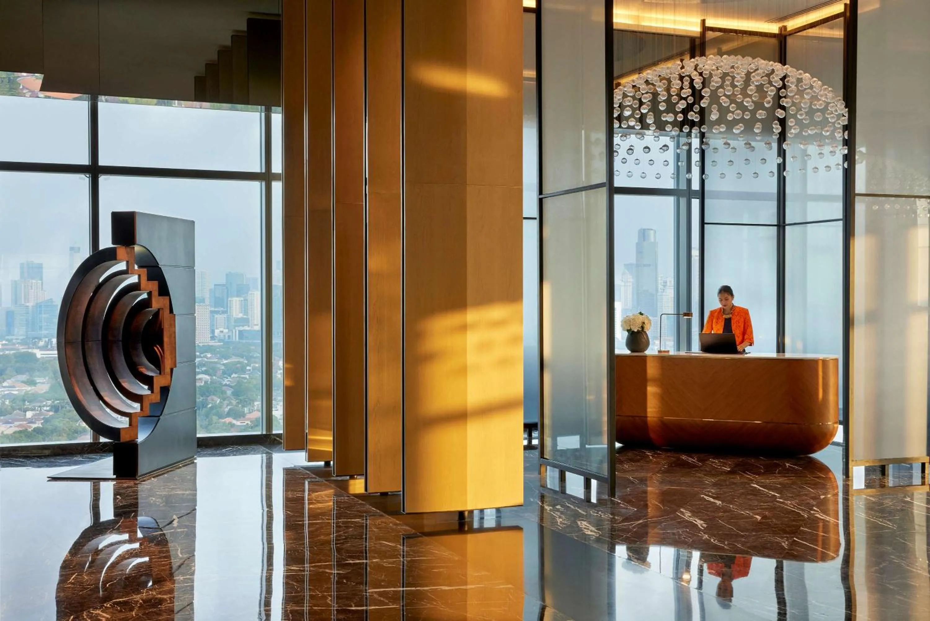 Lobby or reception in Park Hyatt Jakarta