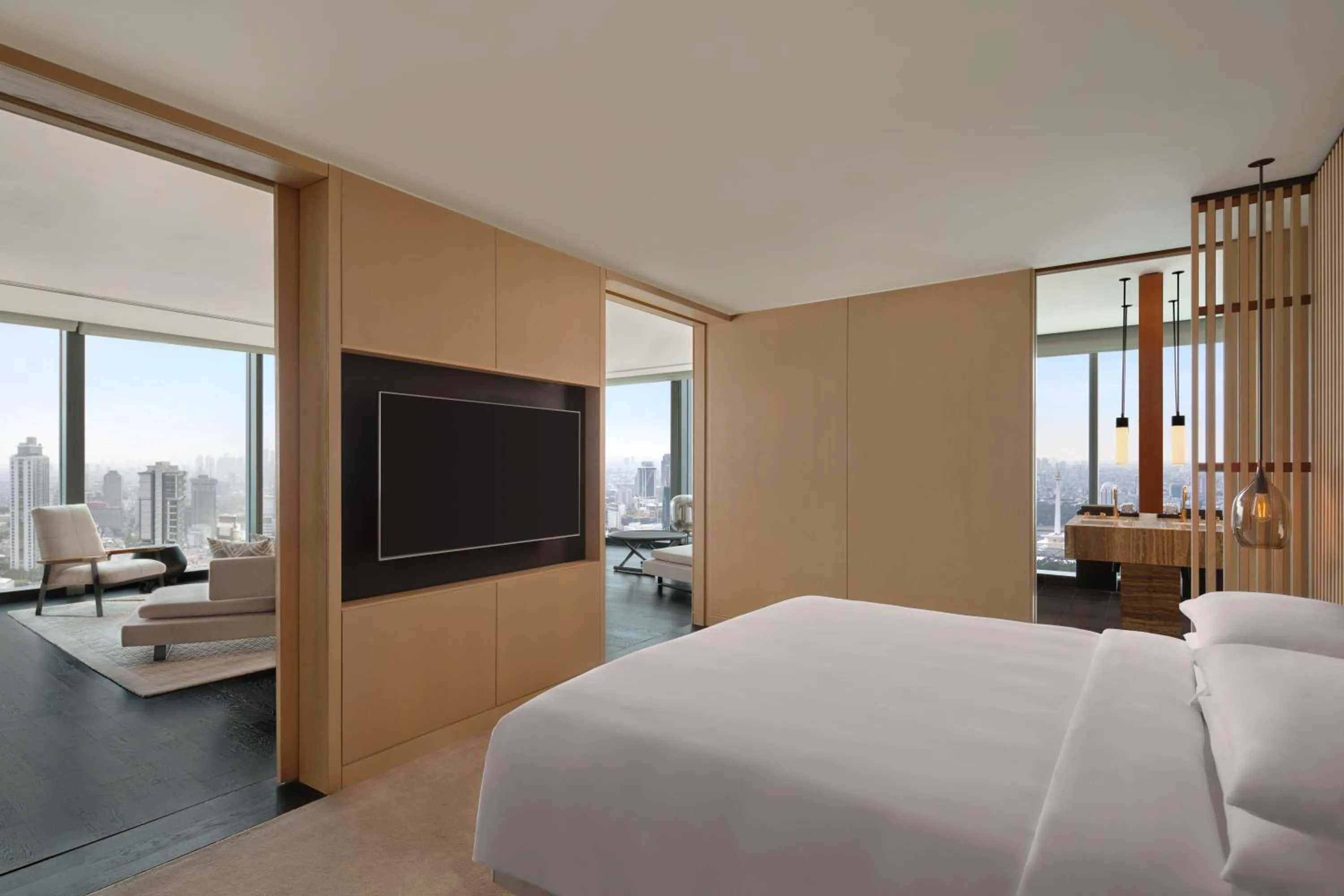 Bedroom, Bed in Park Hyatt Jakarta