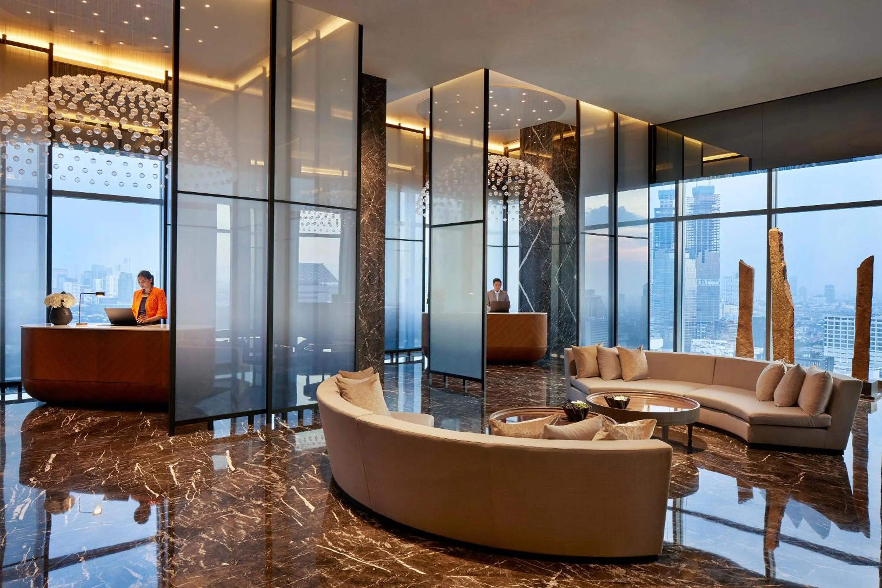 Lobby or reception in Park Hyatt Jakarta