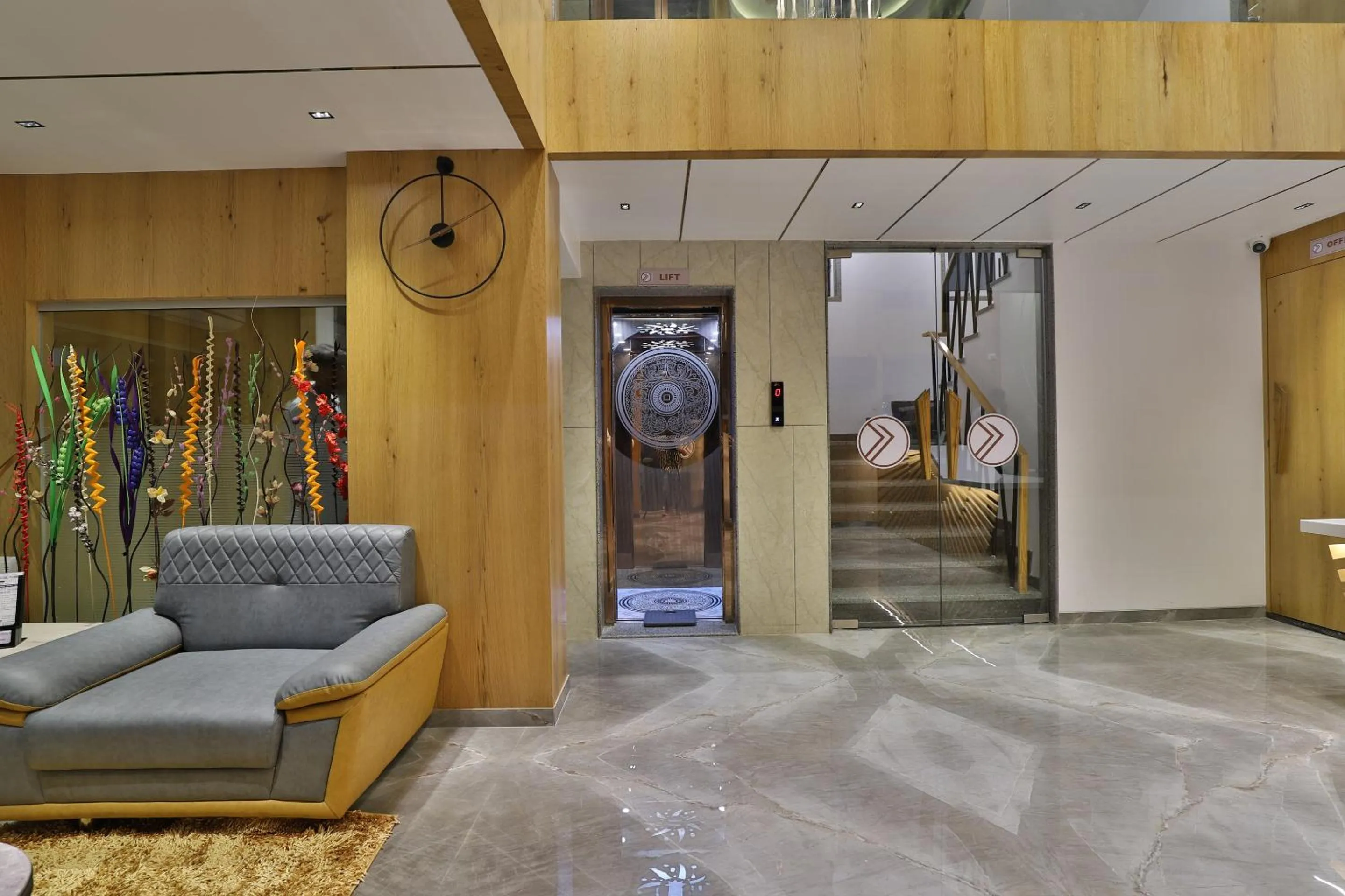 Lobby or reception in 7 Orbit Hotel, Surat