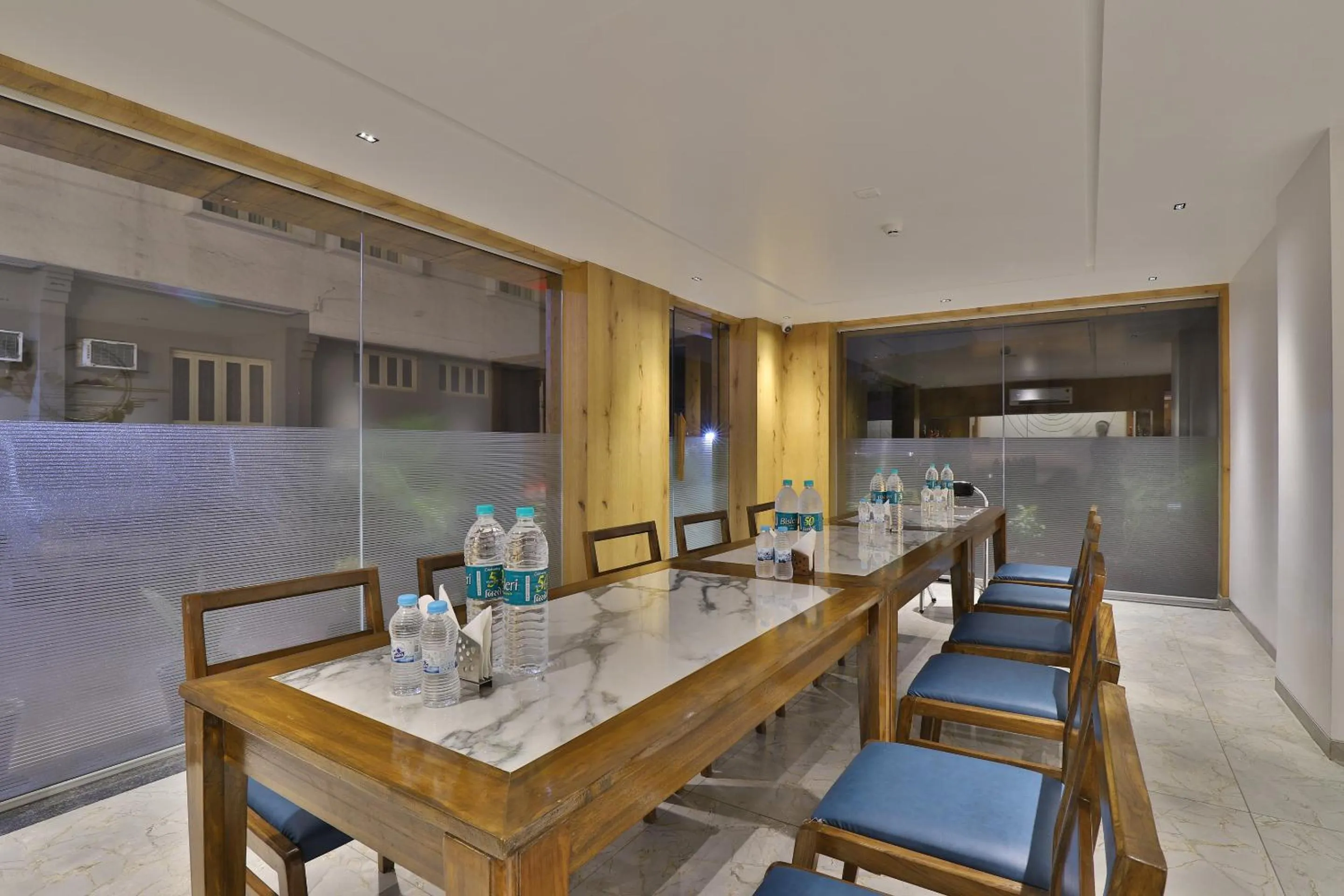 Dining area in 7 Orbit Hotel, Surat