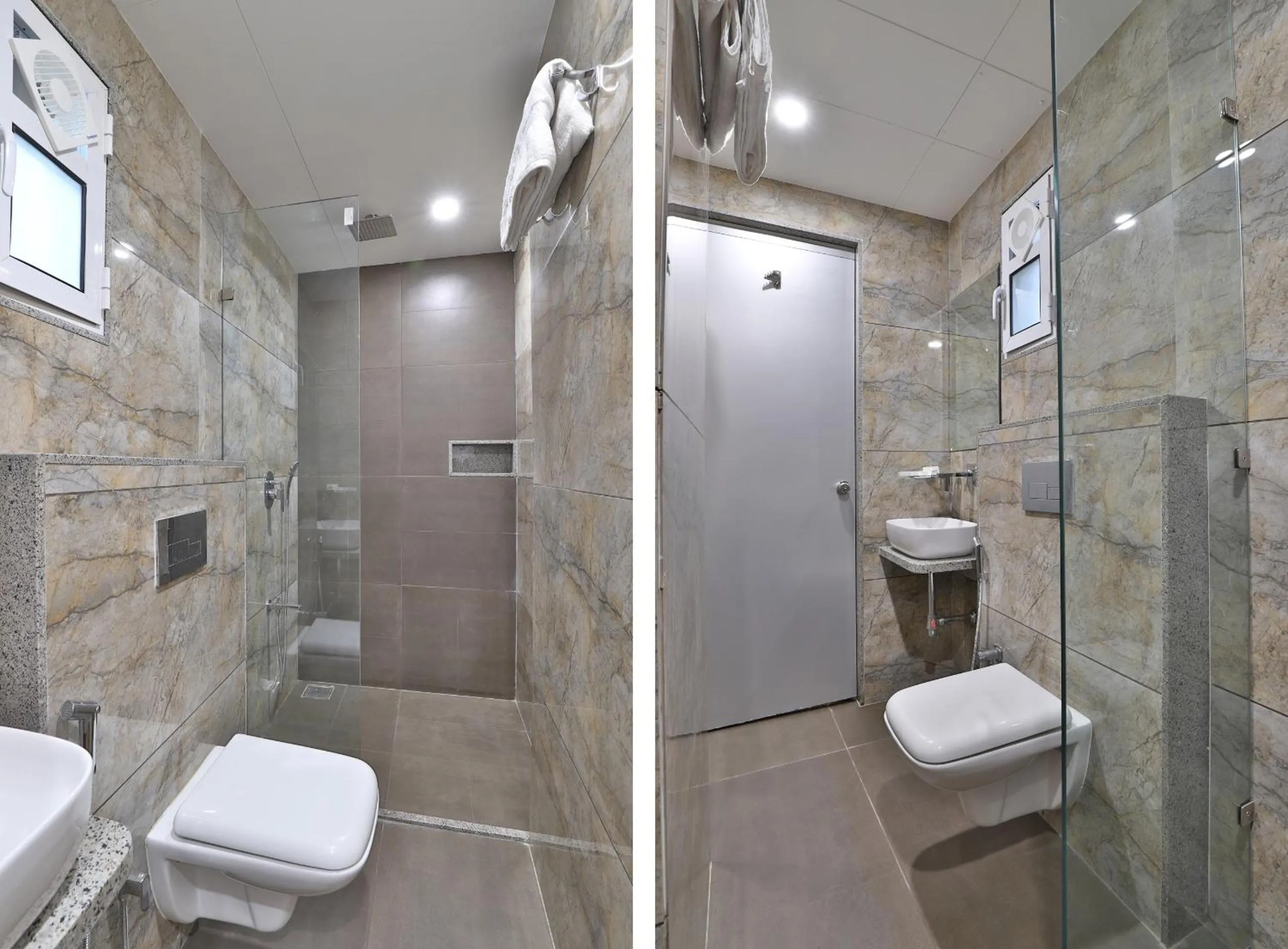 Bathroom in 7 Orbit Hotel, Surat