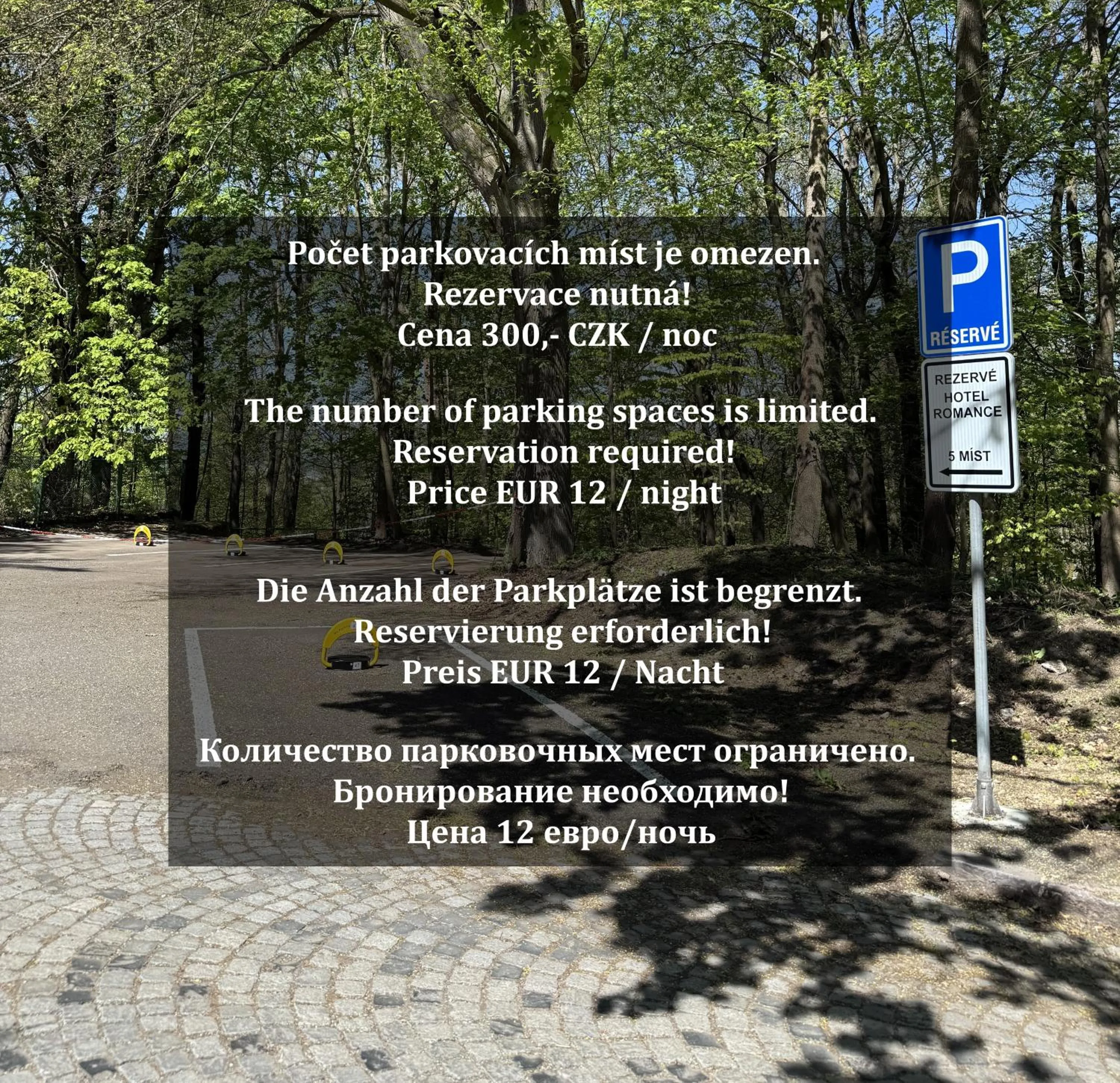 Parking in Hotel Romance