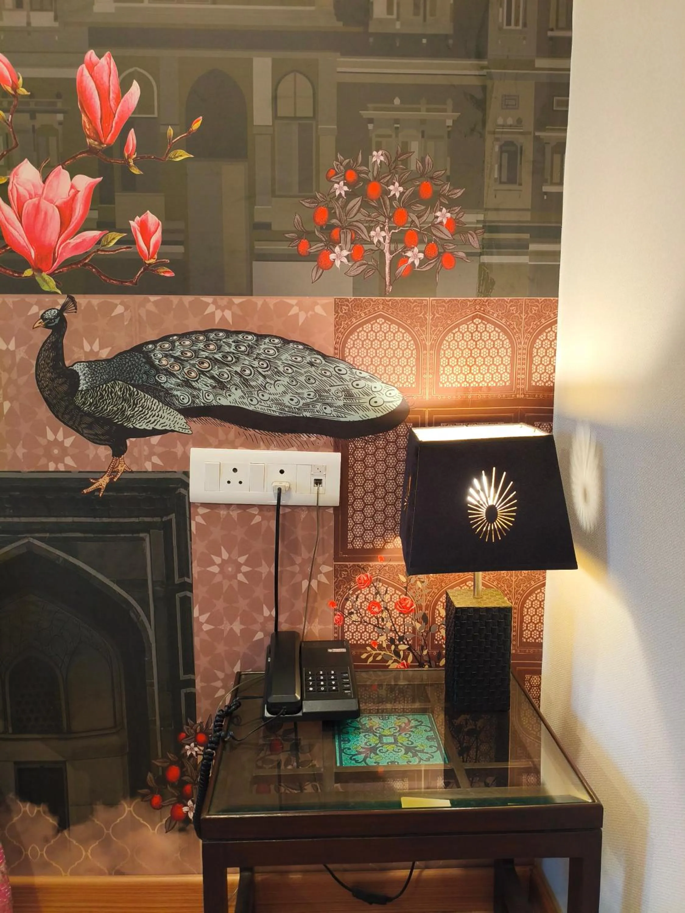 Decorative detail in Vandana's Bed and breakfast