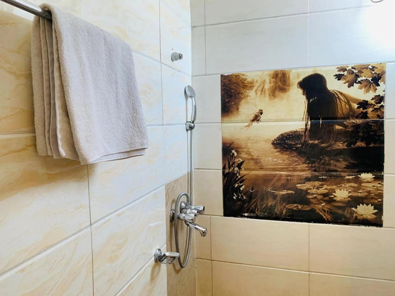 Bathroom in Vandana's Bed and breakfast