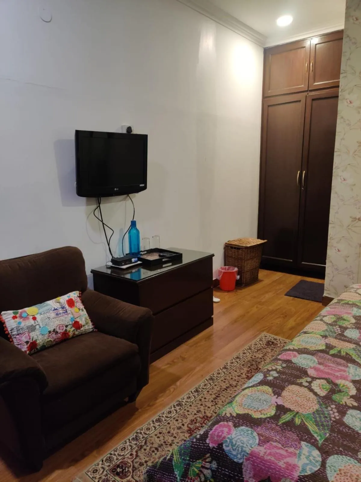 Bedroom in Vandana's Bed and breakfast