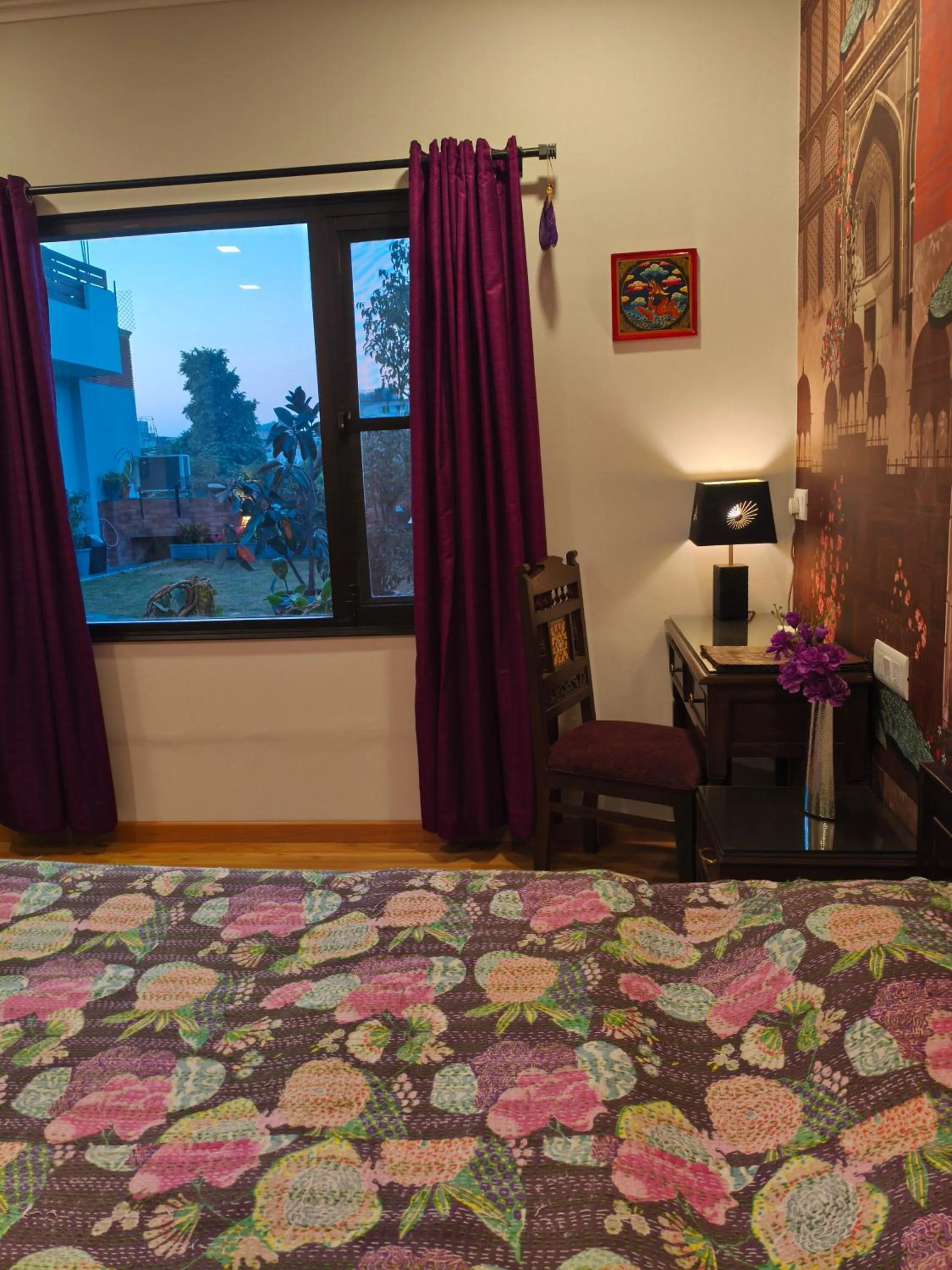 Bedroom, Bed in Vandana's Bed and breakfast